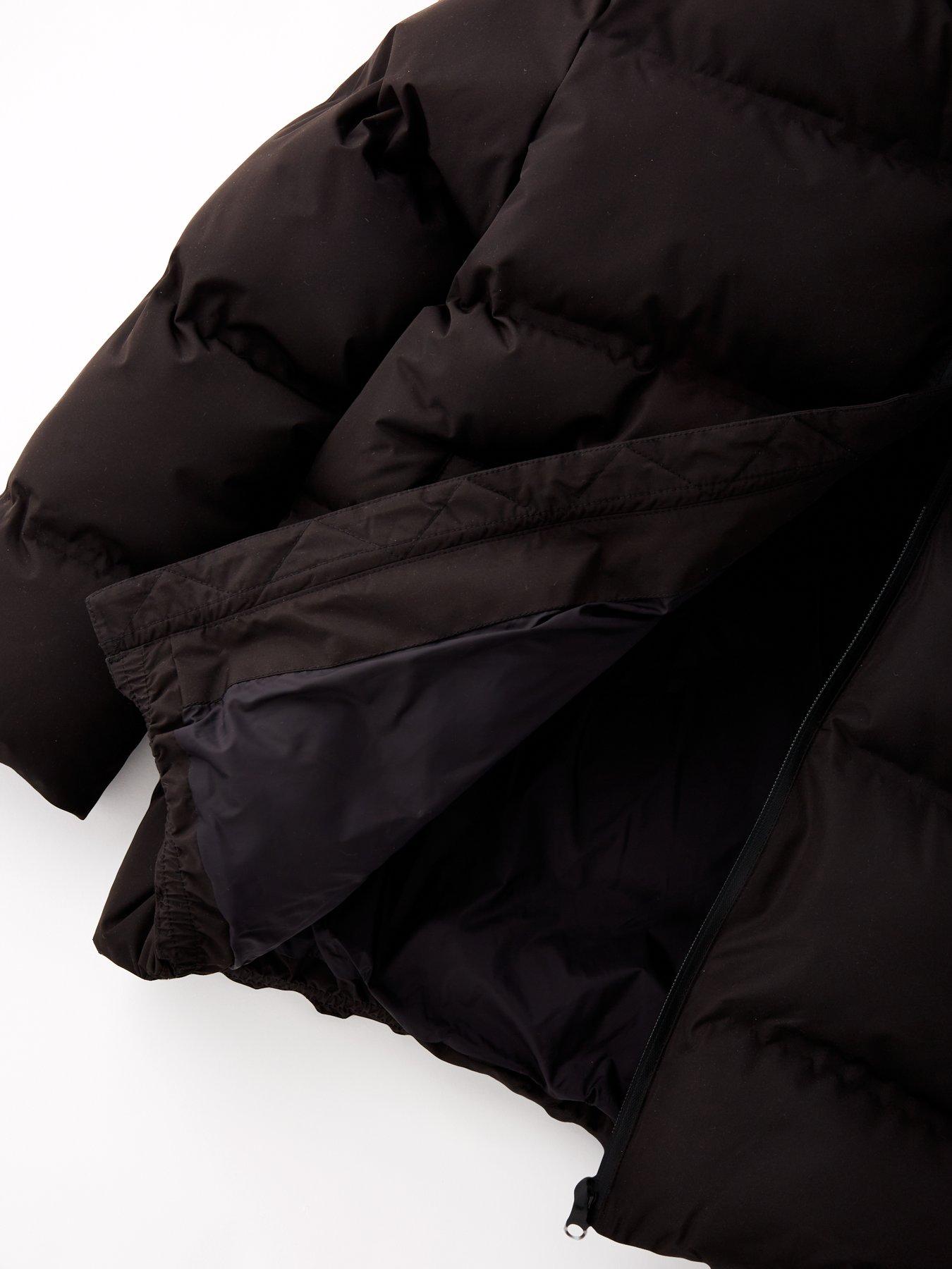 Image 4 of 4 of V by Very Boys Heavy Weight Padded Coat - Black