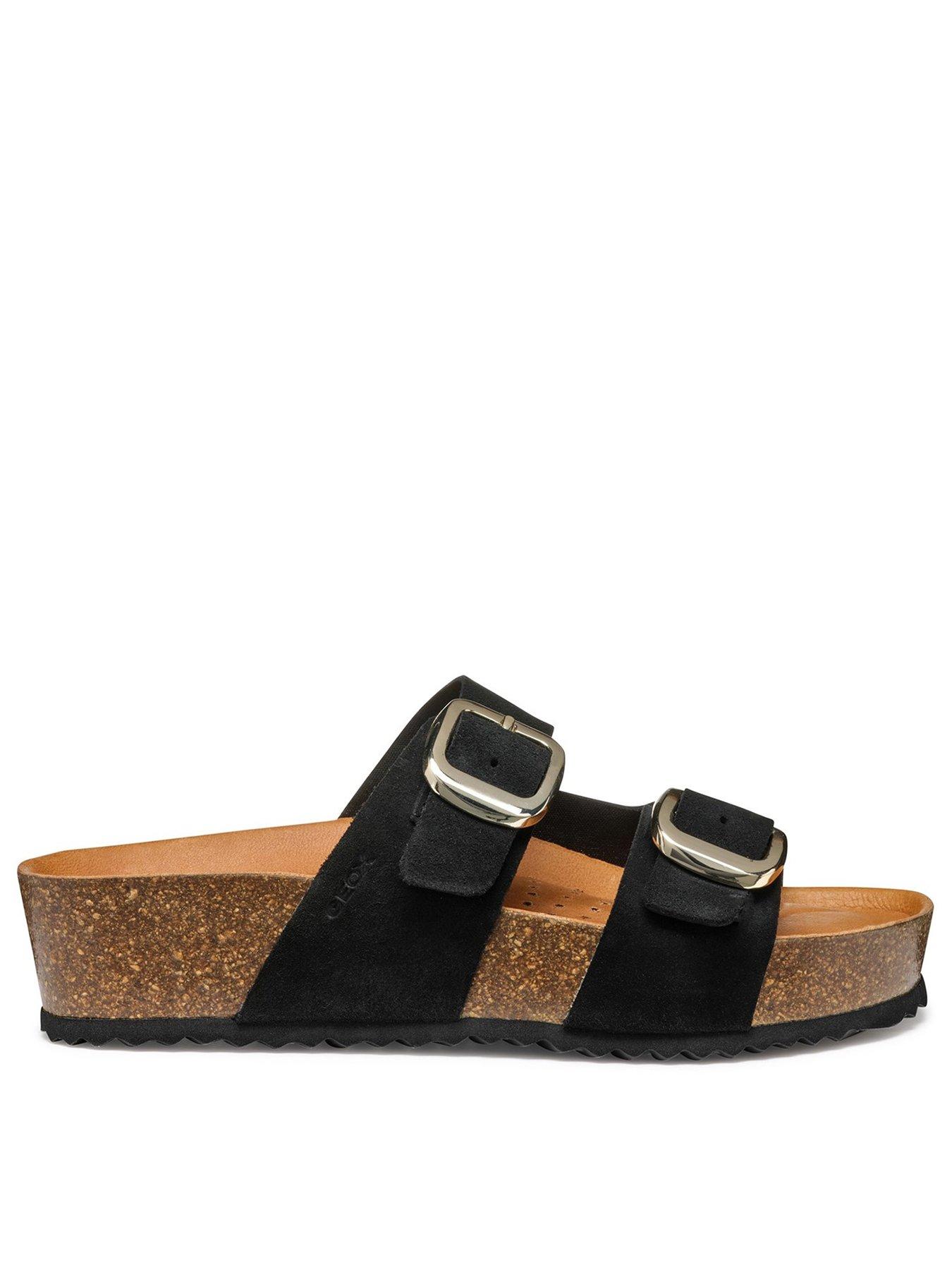 undefined Brionia Wedge Sandal - Black