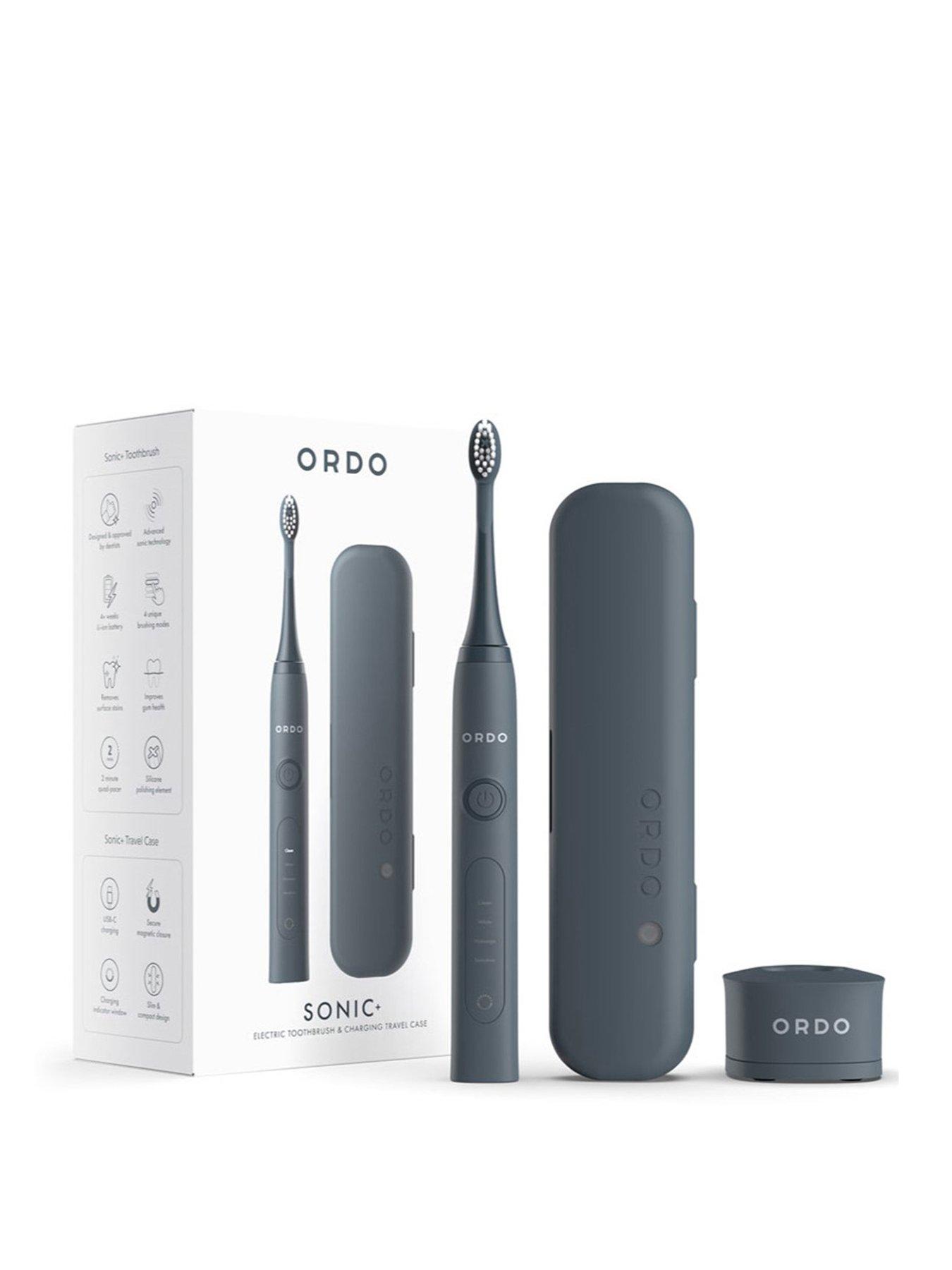 Image 1 of 5 of Ordo Sonic+ Toothbrush &amp; Travel case - Charcoal Grey