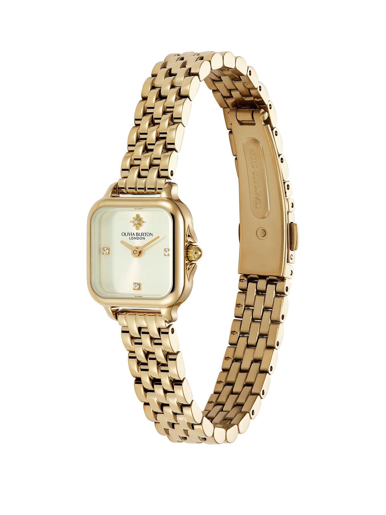 Image 2 of 8 of Olivia Burton Grosvenor Mini Ladies watch Gold