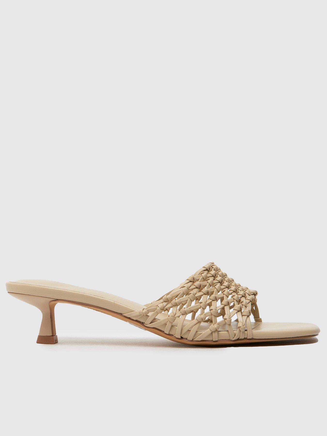 undefined Sorin Woven Mules - Natural