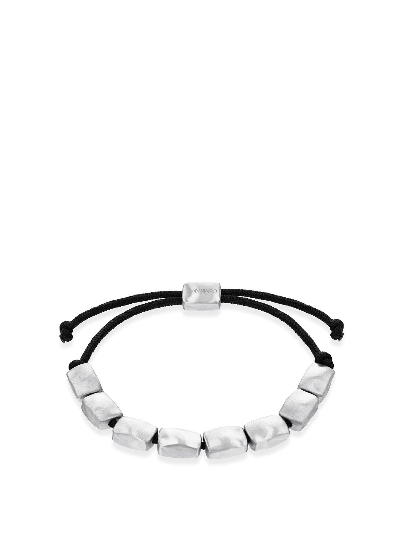 undefined METALLIC WAVES Men's Bracelet SILVER