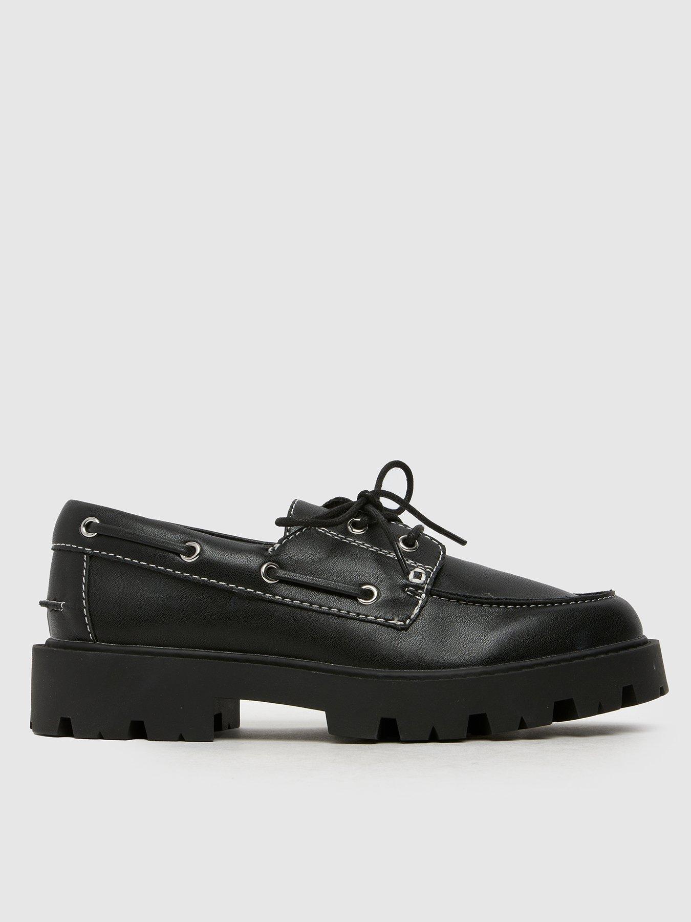 undefined Leora Boat Shoe - Black