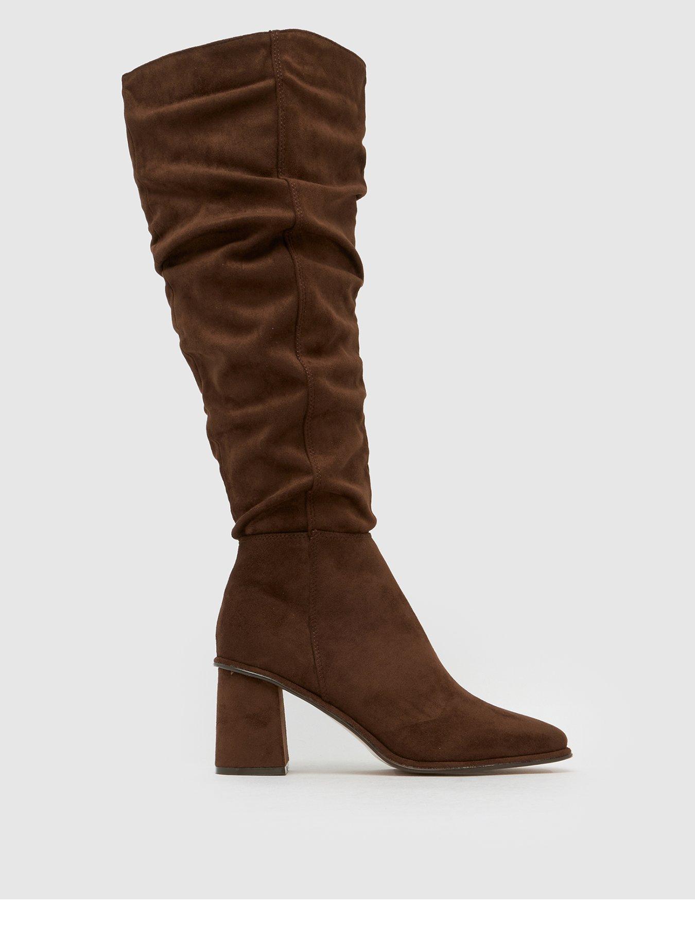 undefined Daria Knee High Boots - Brown