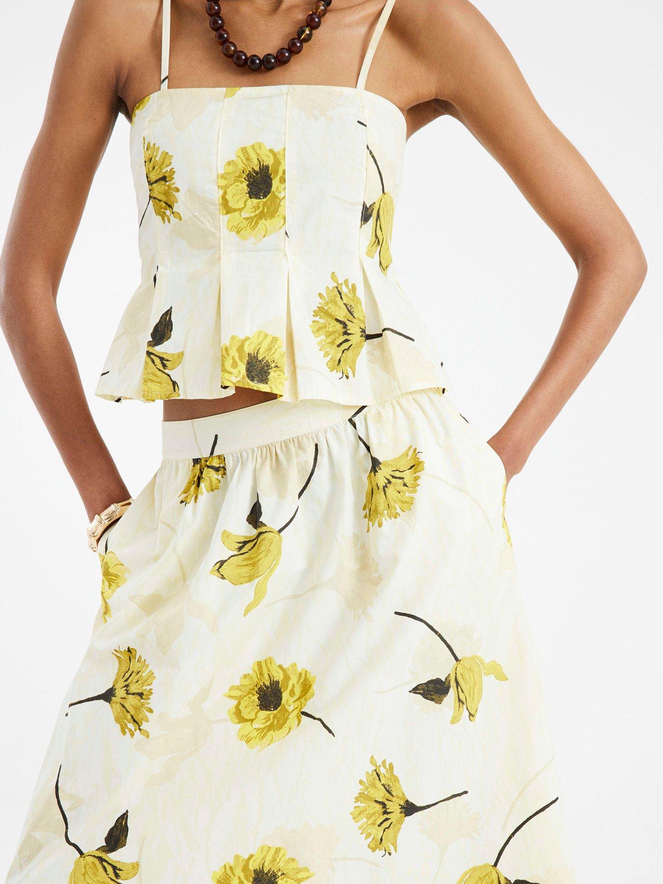 Navine Maxi Skirt - Yellow main image 1