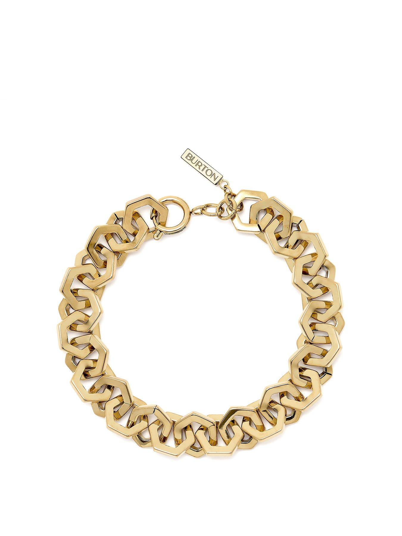 undefined Honeycomb  Ladies Bracelet Gold
