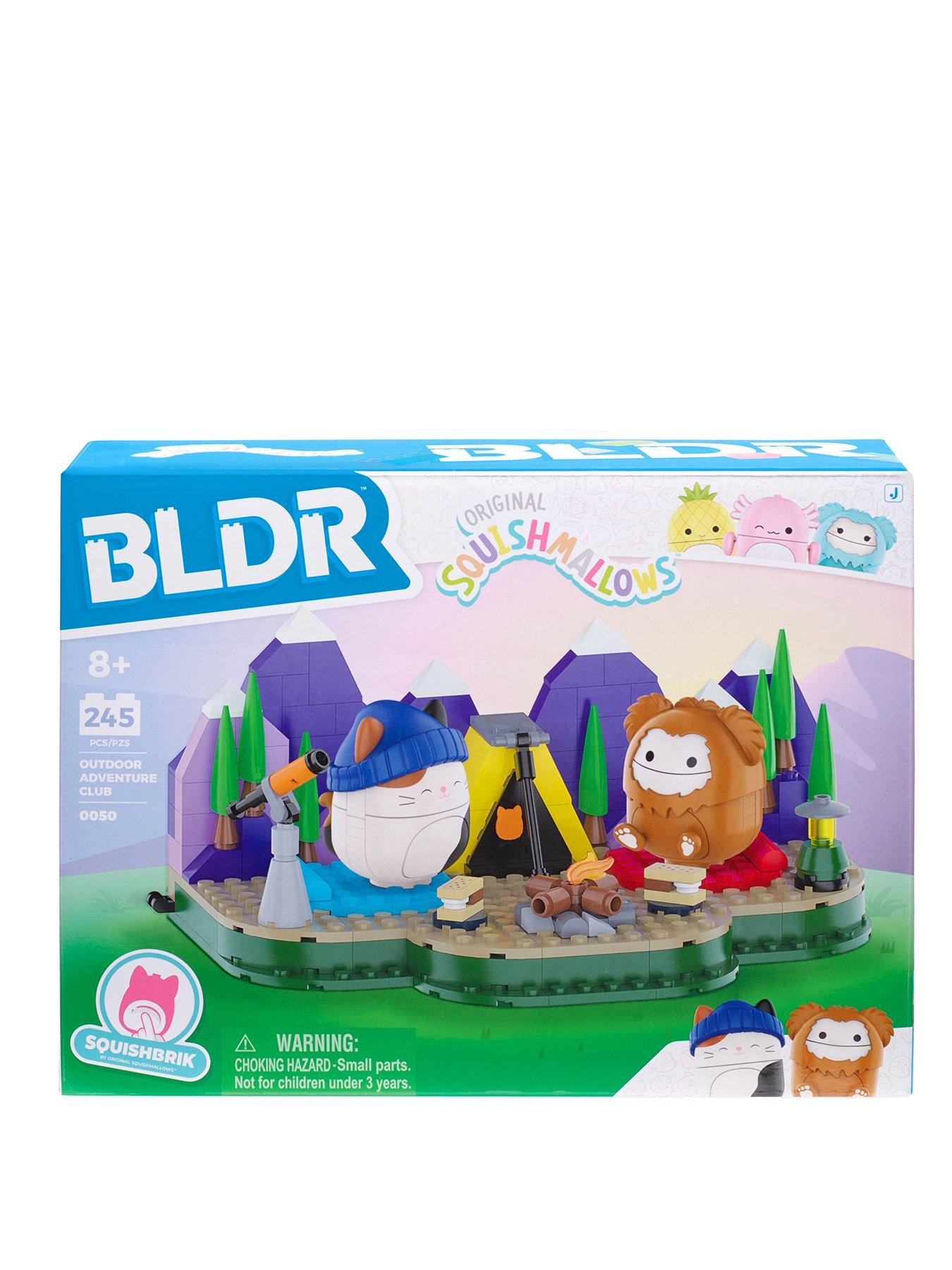 Squishmallows CNS - Squishmallows Building Set Medium playset & 2_2" Buildable Figures) Squishmallows Campout With Cam and Benny (INTL)