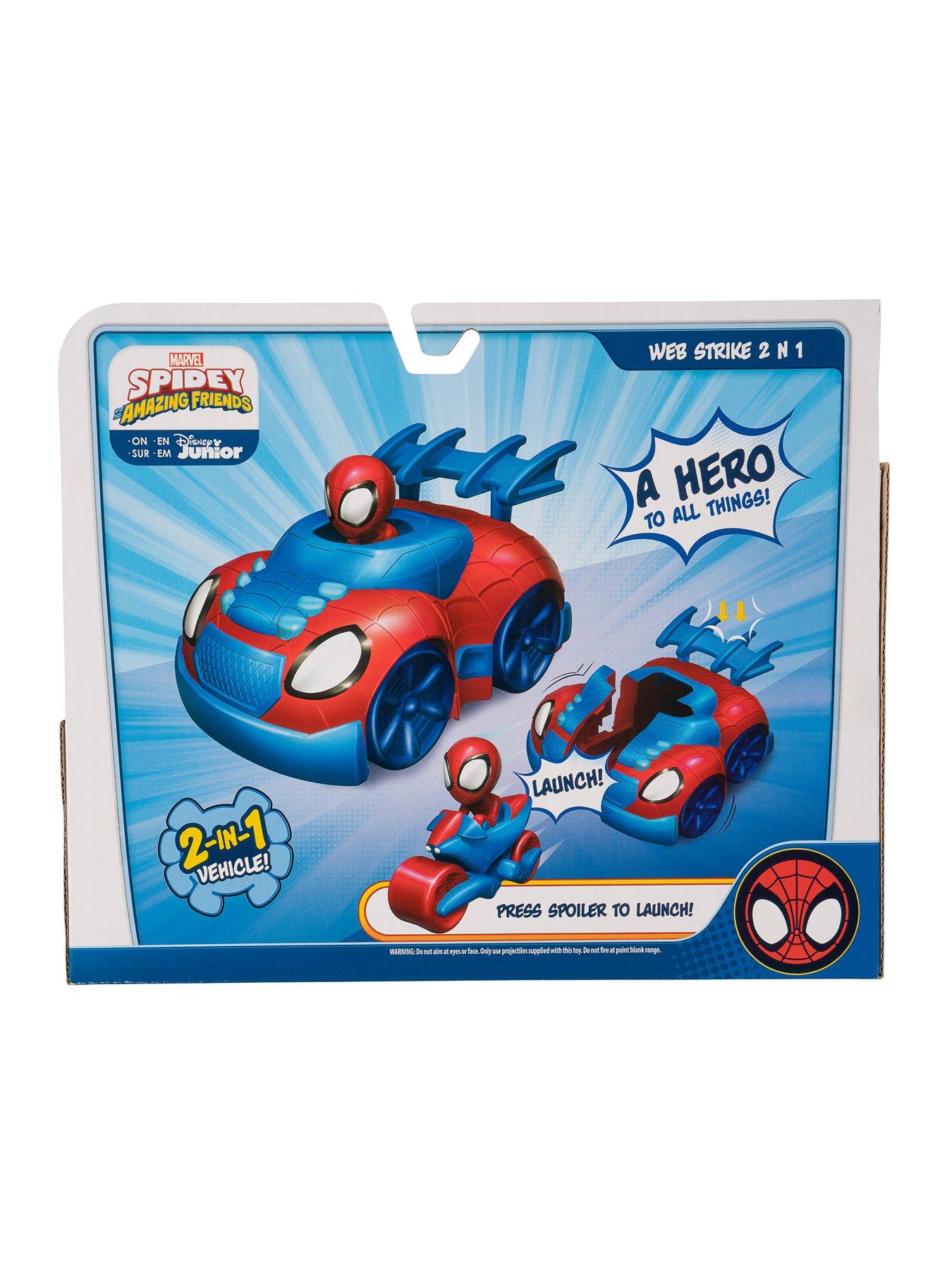 Image 7 of 7 of Spiderman Web Strike 2-in-1&nbsp;Vehicle