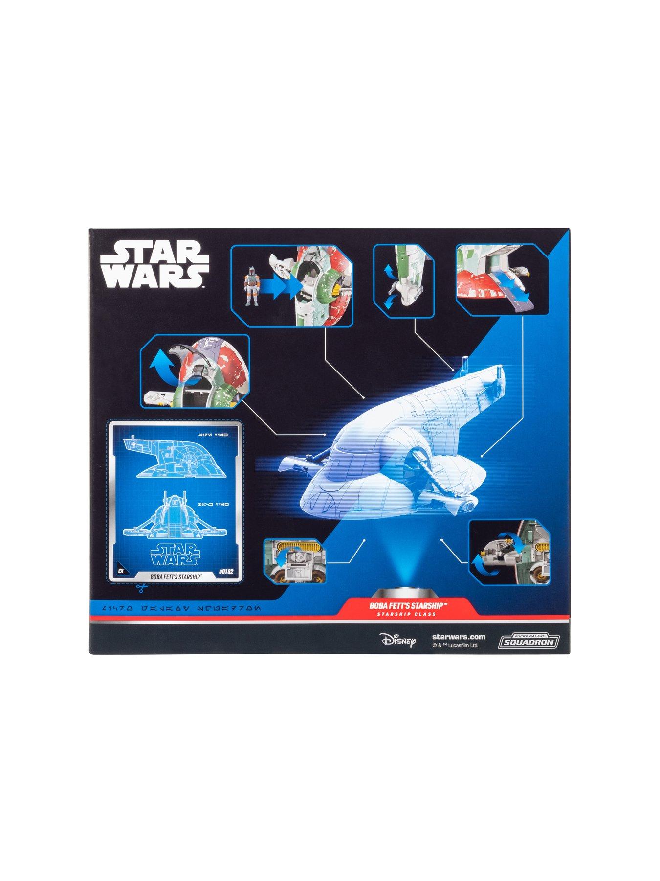 Image 7 of 7 of Star Wars Micro Galaxy Squadron Boba Fett's Starship (Ep 5) - 7-Inch Vehicle