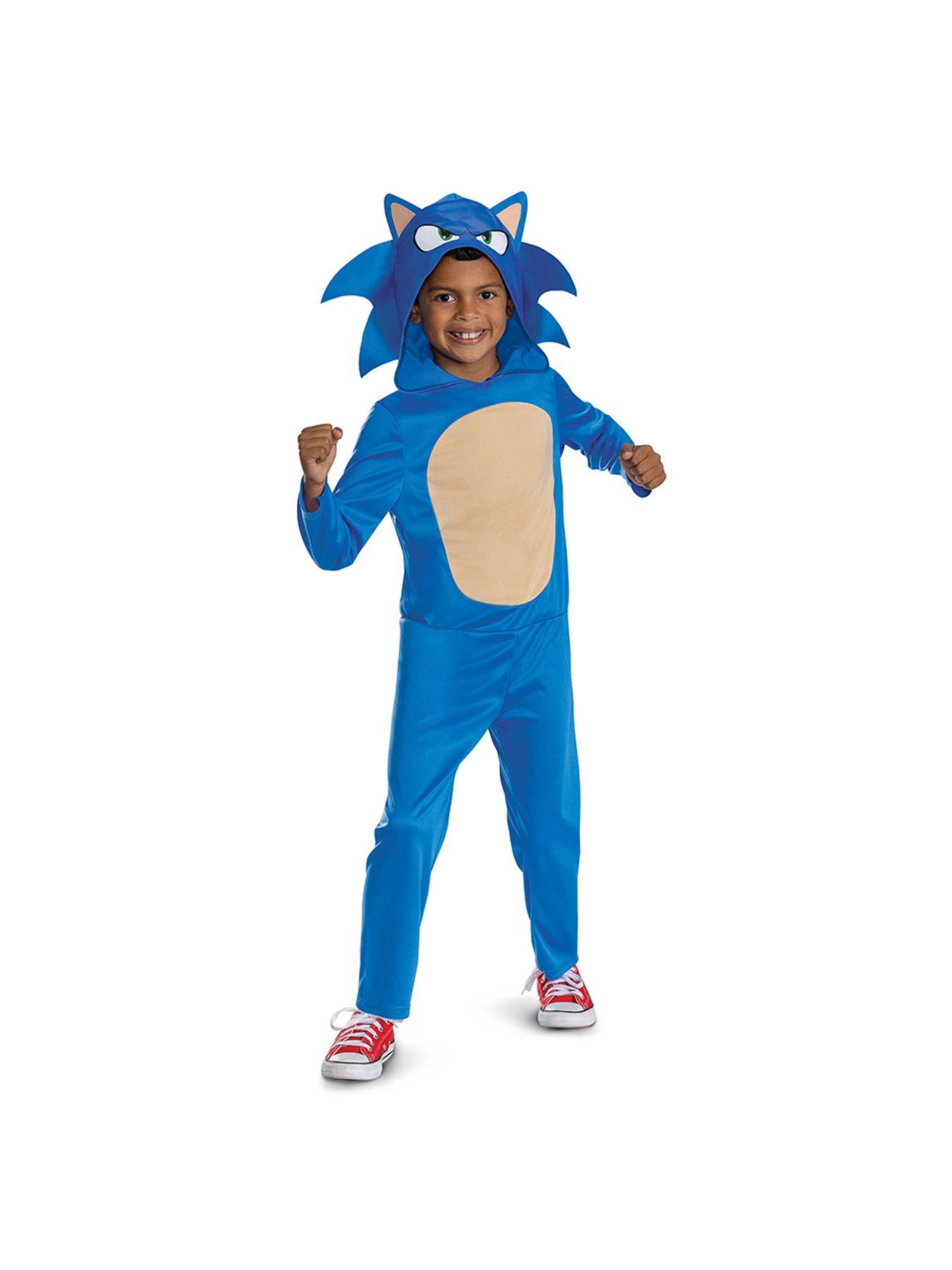 Image 1 of 3 of Sonic the Hedgehog Sonic Movie Fancy Dress Costume