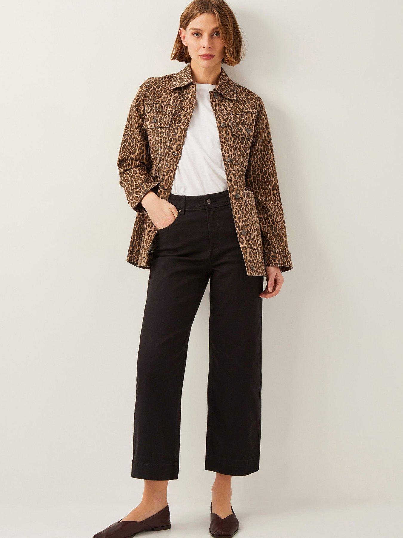 Image 3 of 4 of Monsoon Hallie Crop Jean - Black