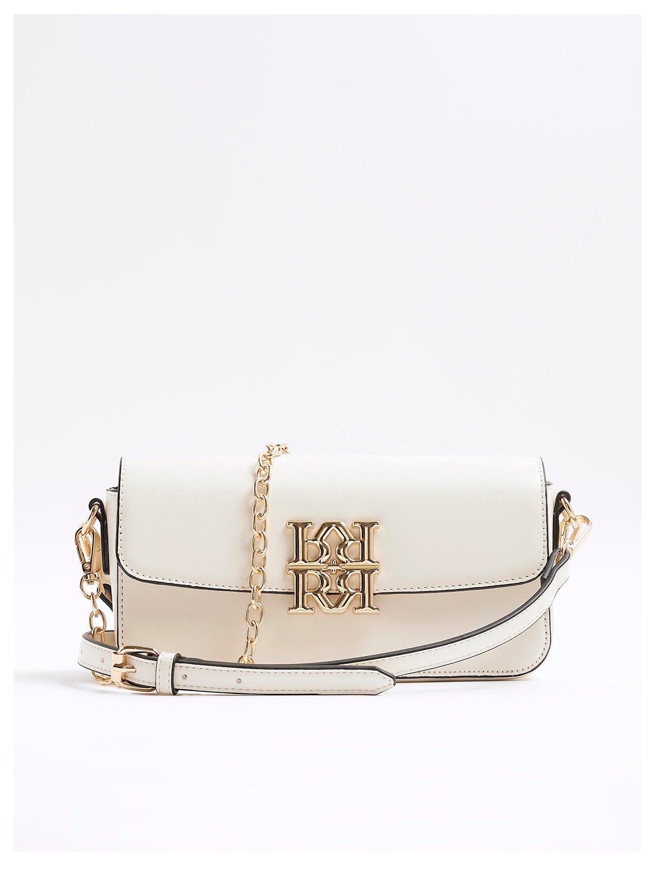 undefined RR Satchel Bag - White