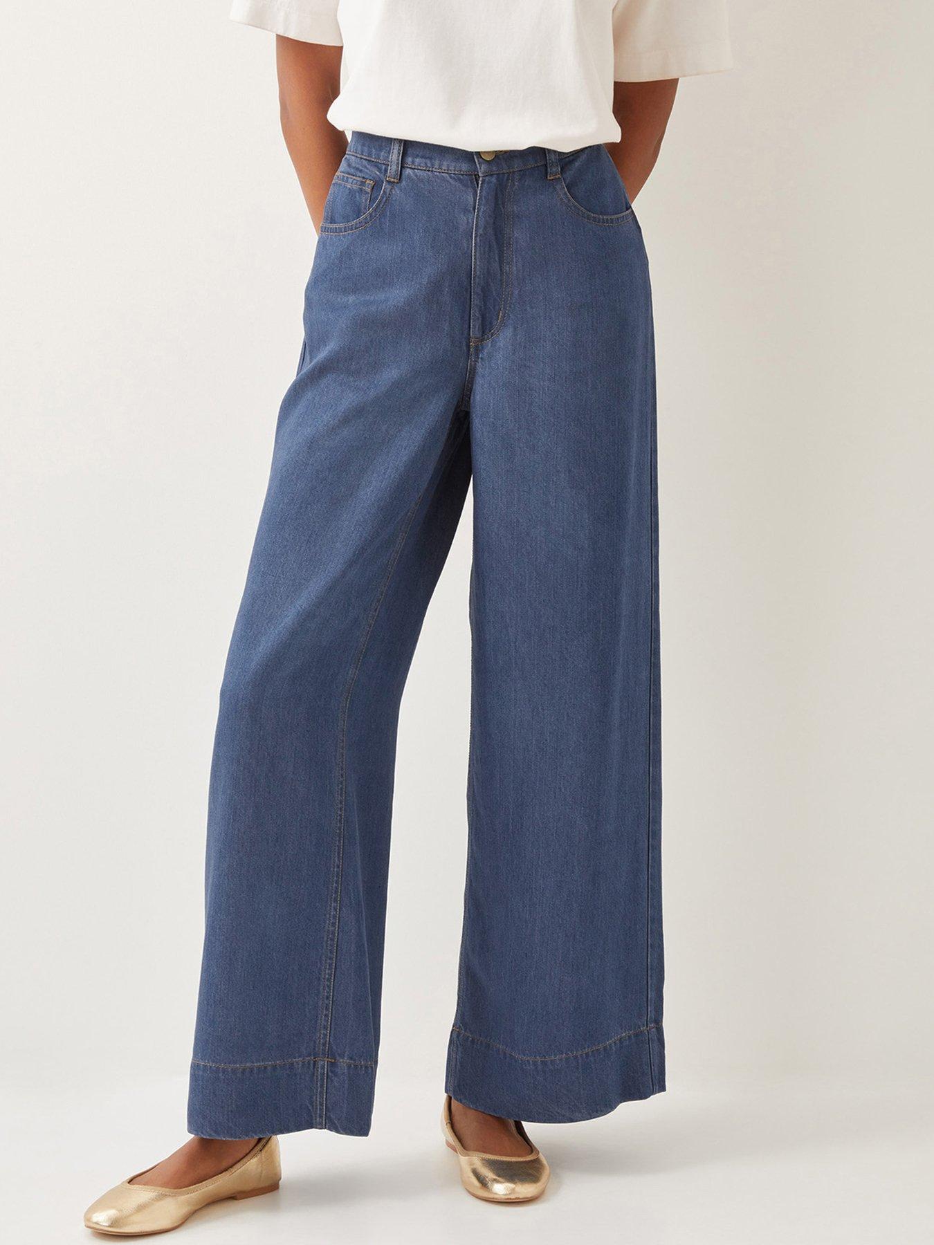 undefined Heidi Slouchy Jean - Blue