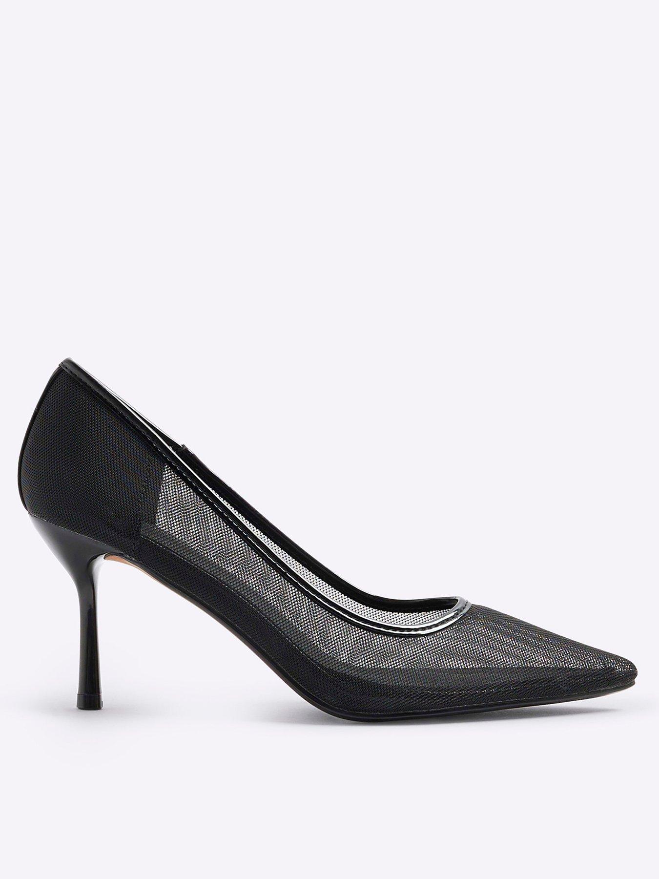 River Island Mesh Full Court - Black