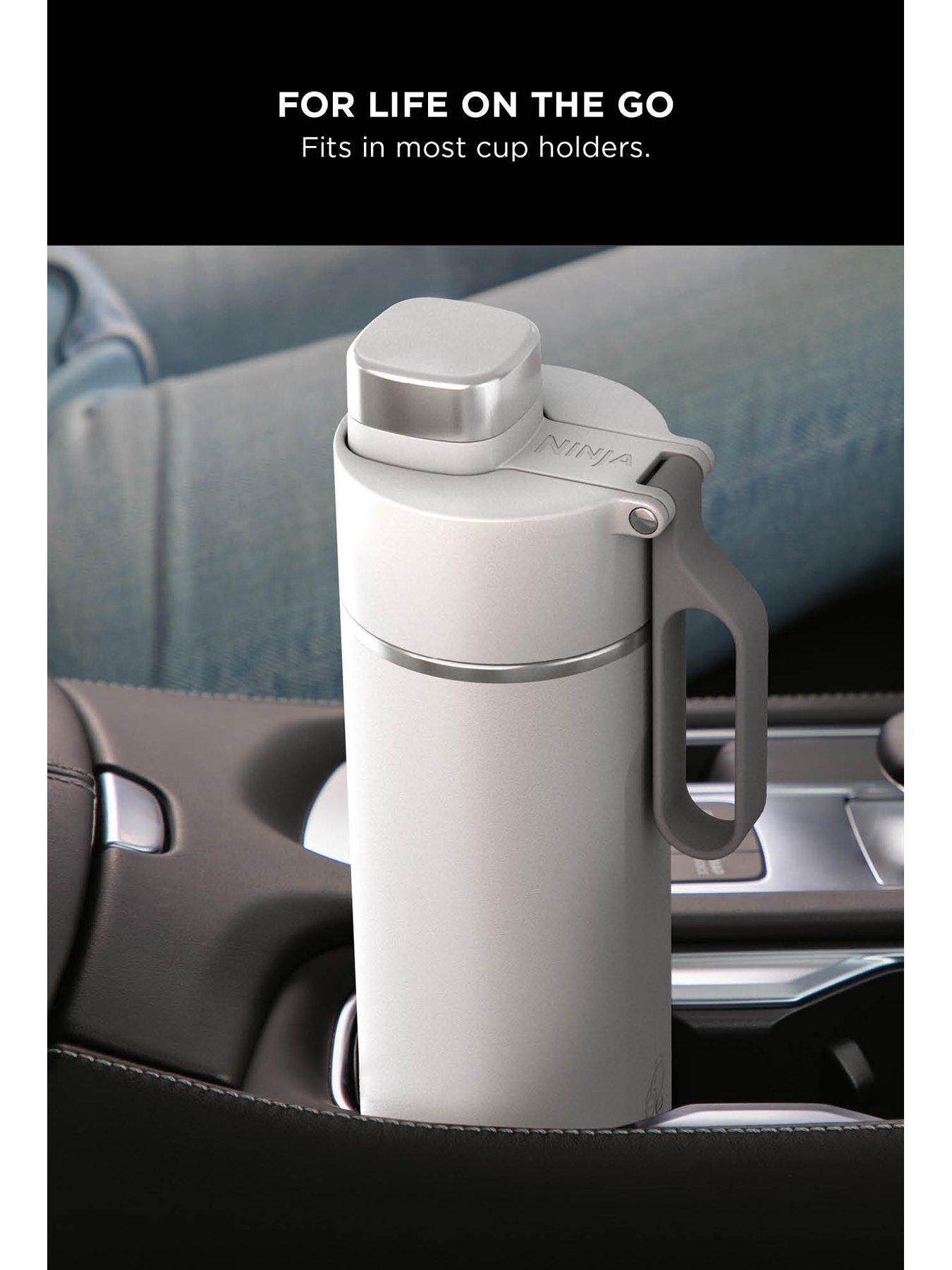 Image 2 of 6 of NINJA Thirsti 530ml Travel Bottle - White