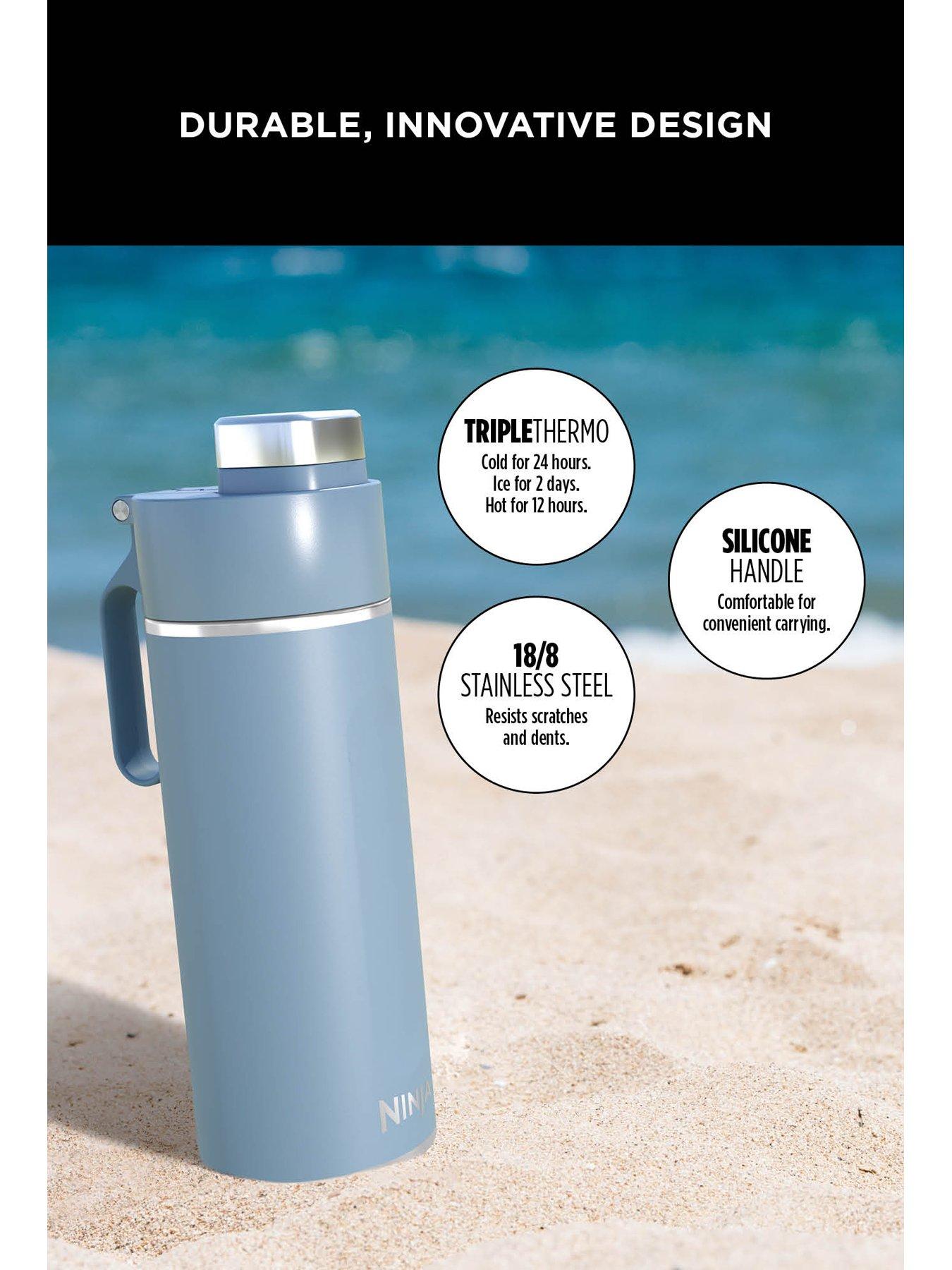 Image 4 of 6 of NINJA Thirsti 530ml Travel Bottle - Blue