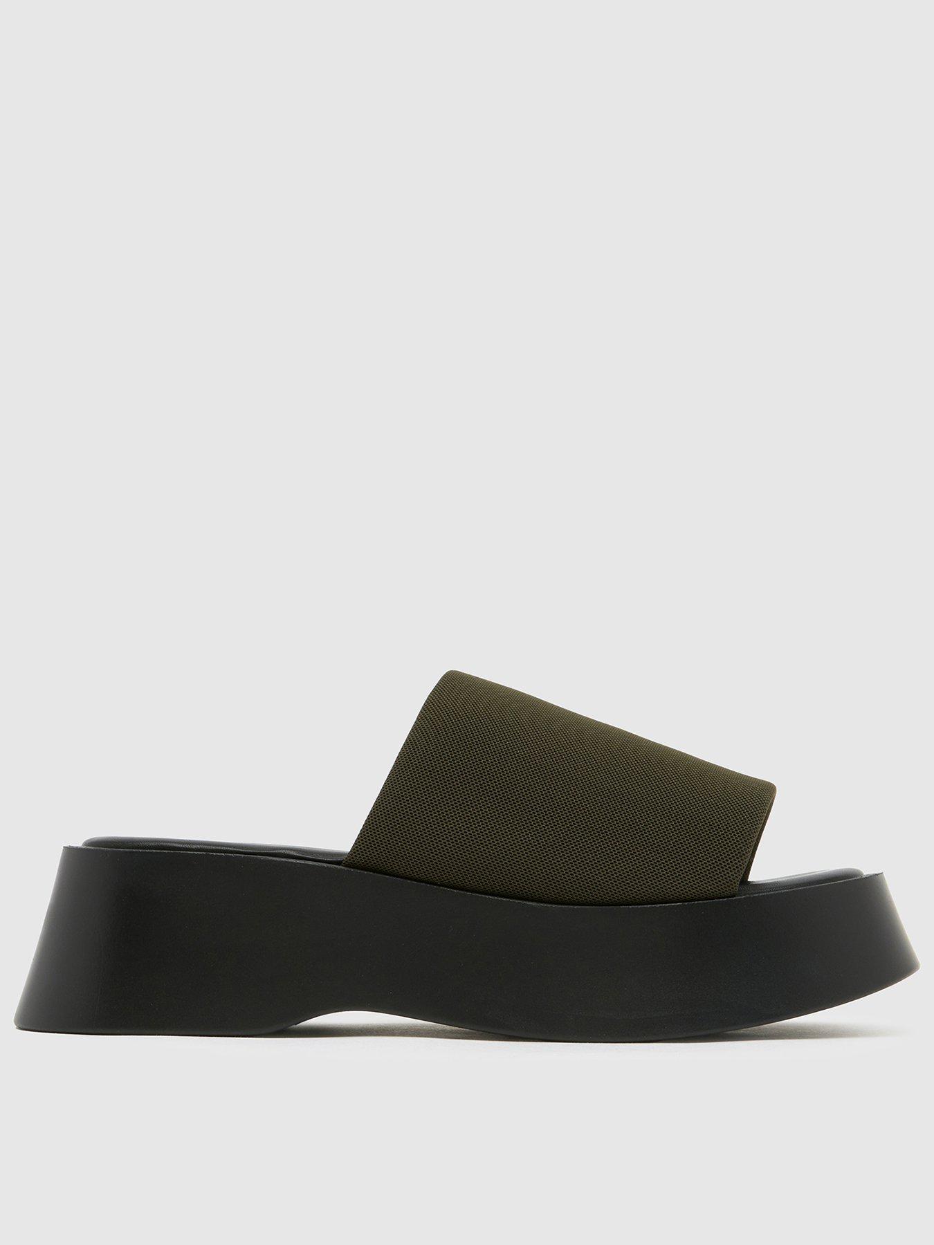 undefined Tash Chunky Slide - Khaki
