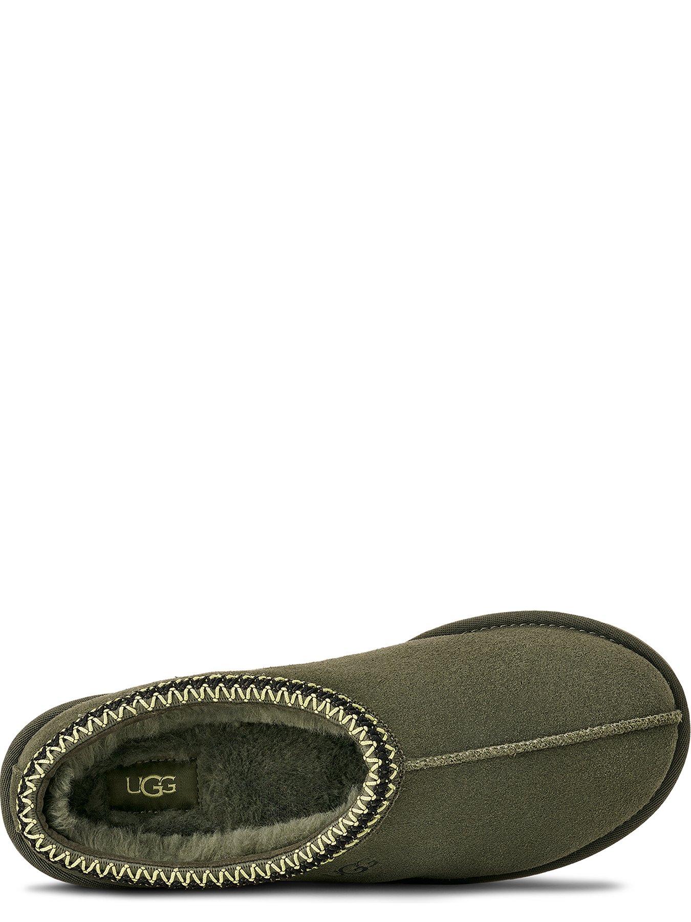 Tasman Slippers Mens Green Ugg Slippers UGG Men's Tasman Slippers