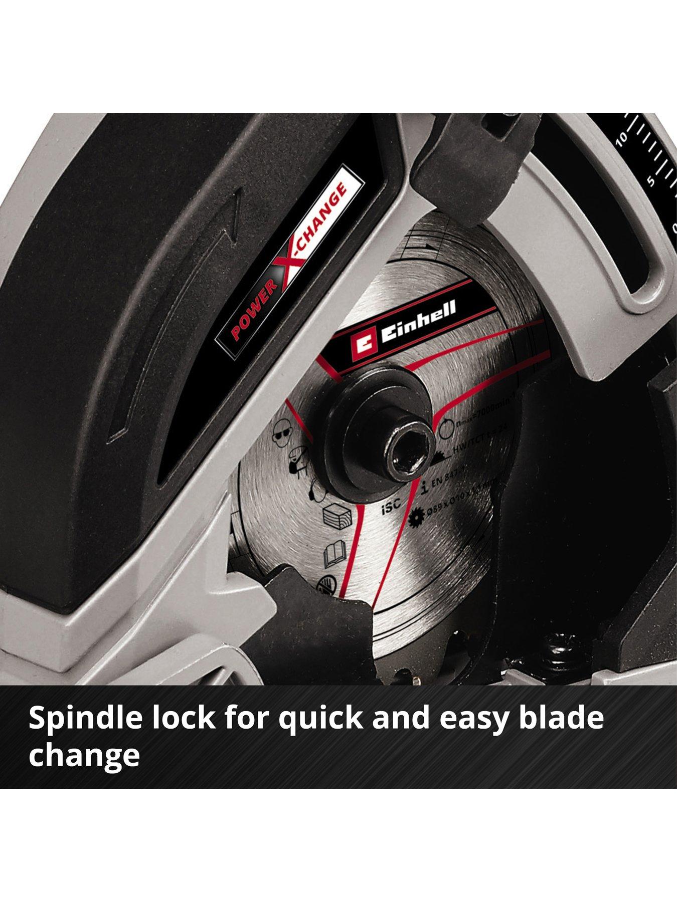 Image 6 of 7 of Einhell PXC 18V Cordless 89mm Circular Saw - TE-CS 18/89 Li Solo