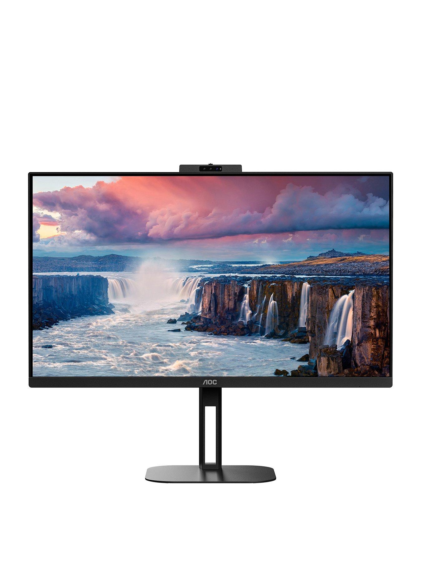 undefined Q27V5CW Monitor with WebCam - 27in QHD (2560 x 1440), 75Hz with Speakers