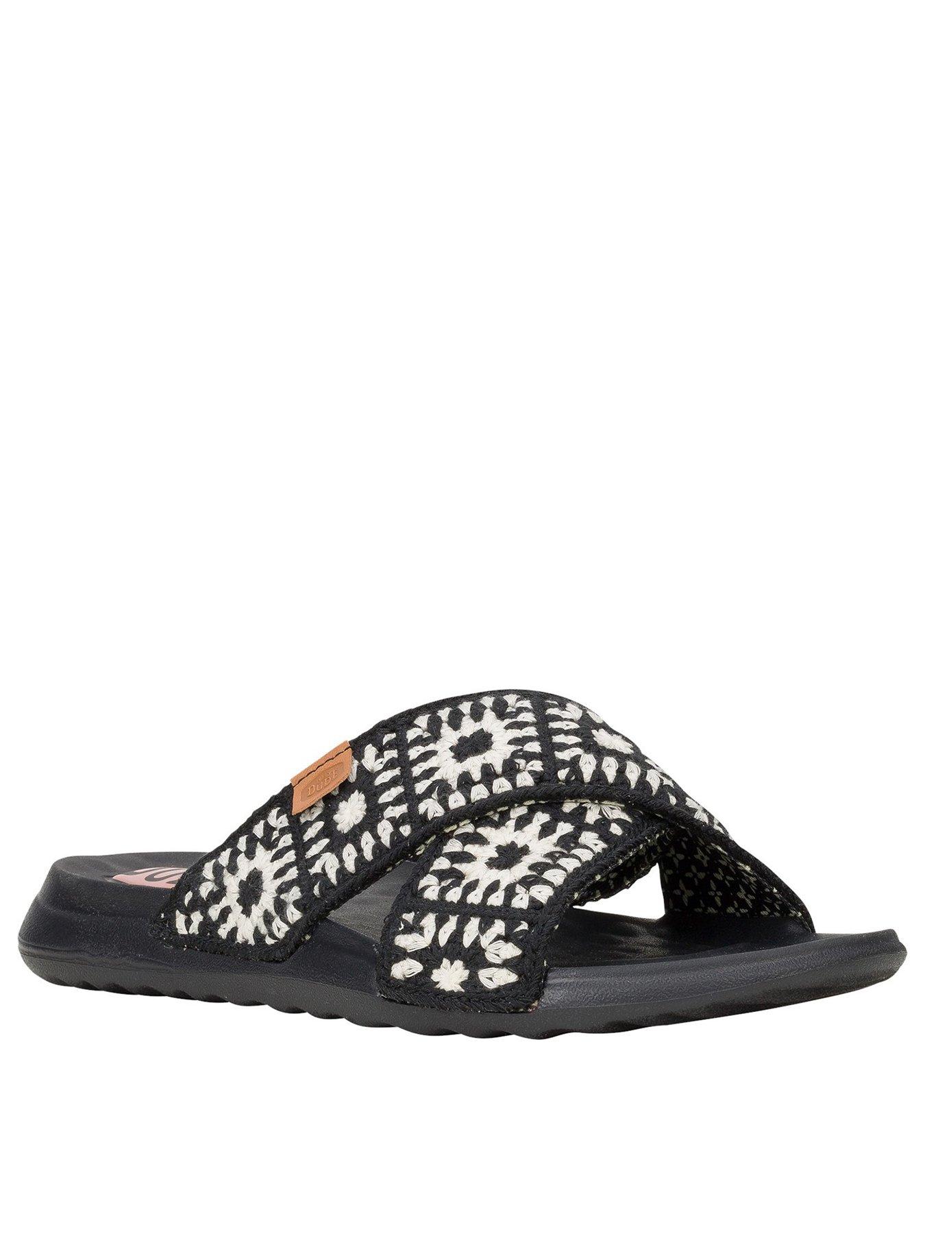 Image 2 of 6 of Heydude Christi Slide Cottage Crochet