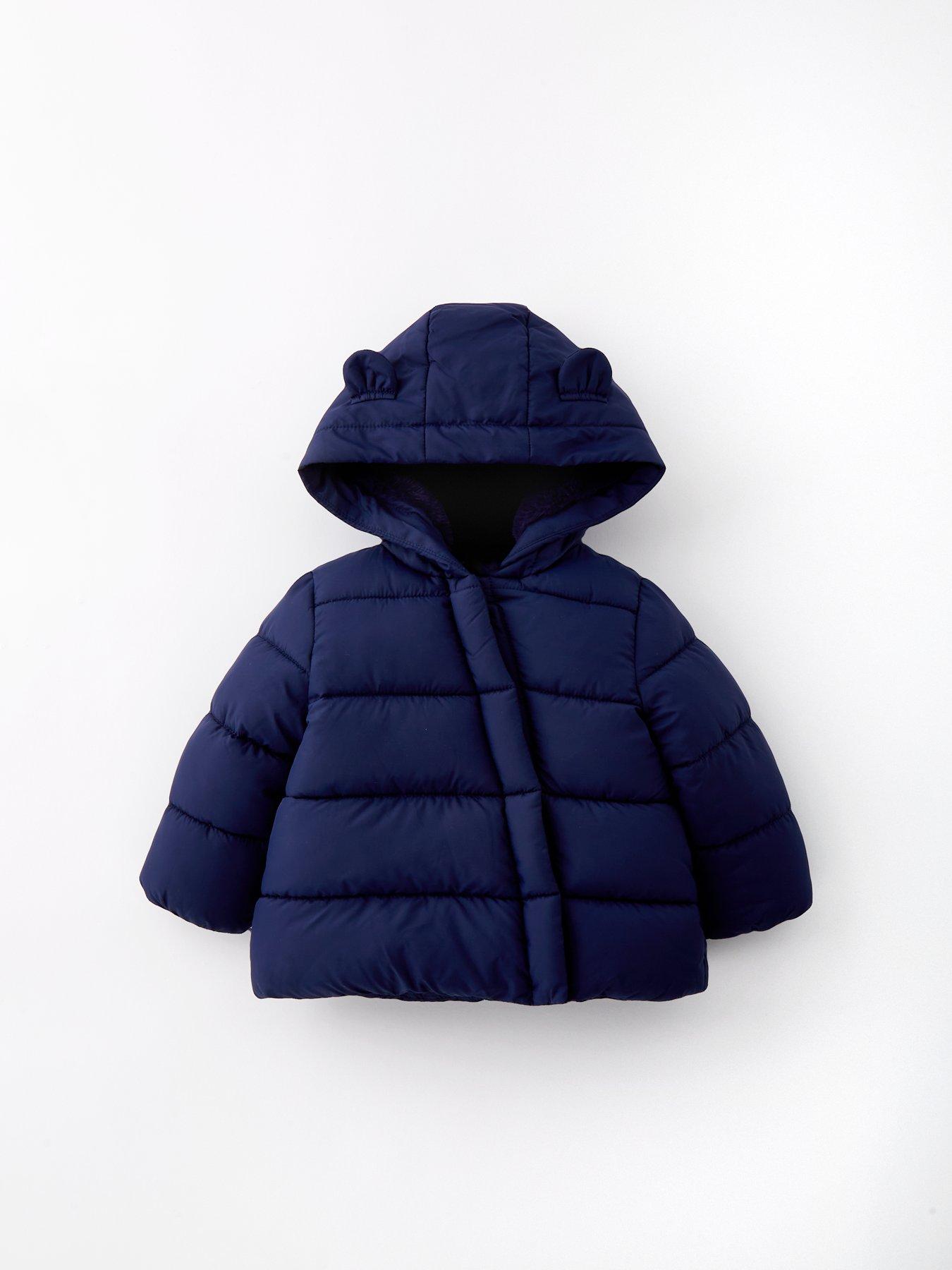 Mini V by Very Baby Boys Padded Jacket - Blue