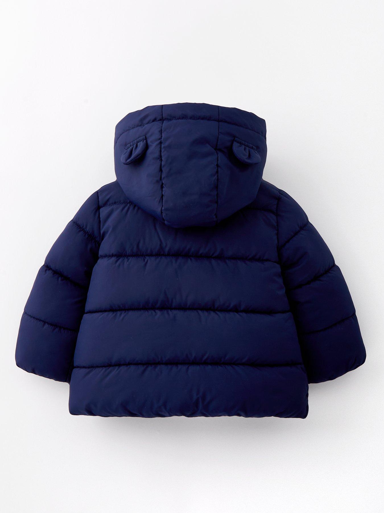 Image 2 of 4 of Mini V by Very Baby Boys Padded Jacket - Blue