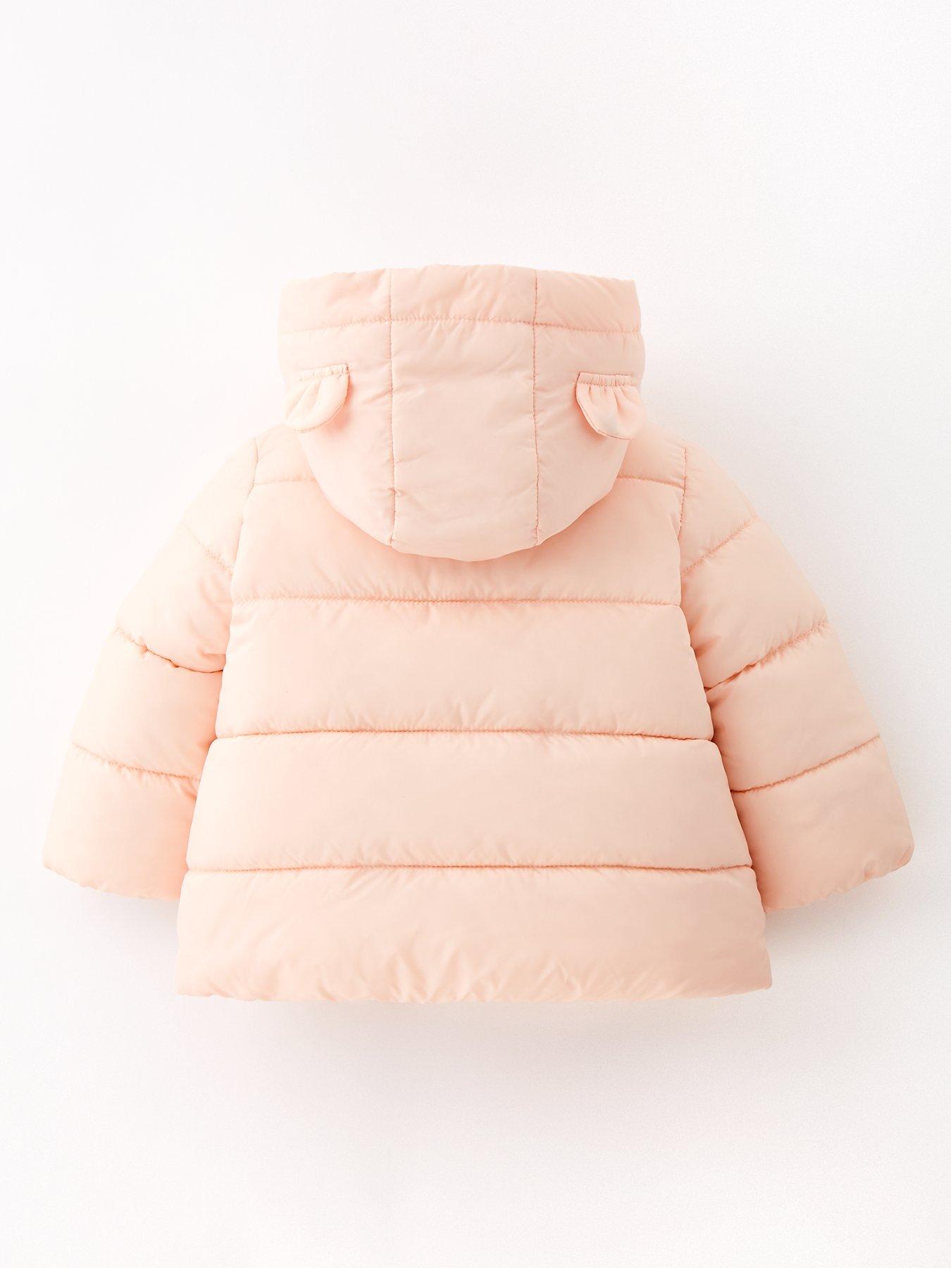 Image 2 of 4 of Mini V by Very Baby Girls Padded Jacket - Pink