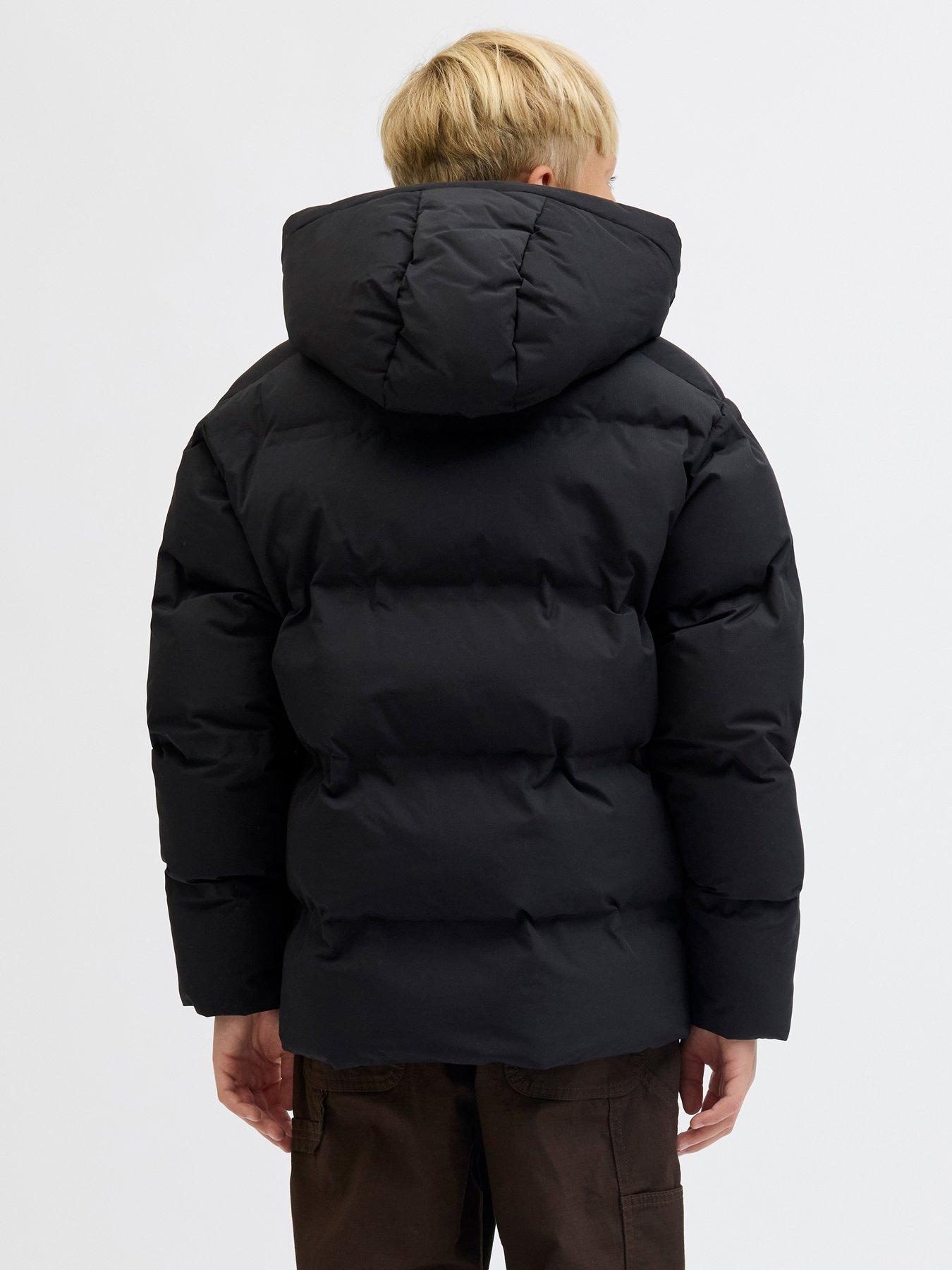 JACK & JONES Giacca Imbottita Uomo - Padded Jacket Regular Fit Con Collo Alla Coreana, 100% Poliestere