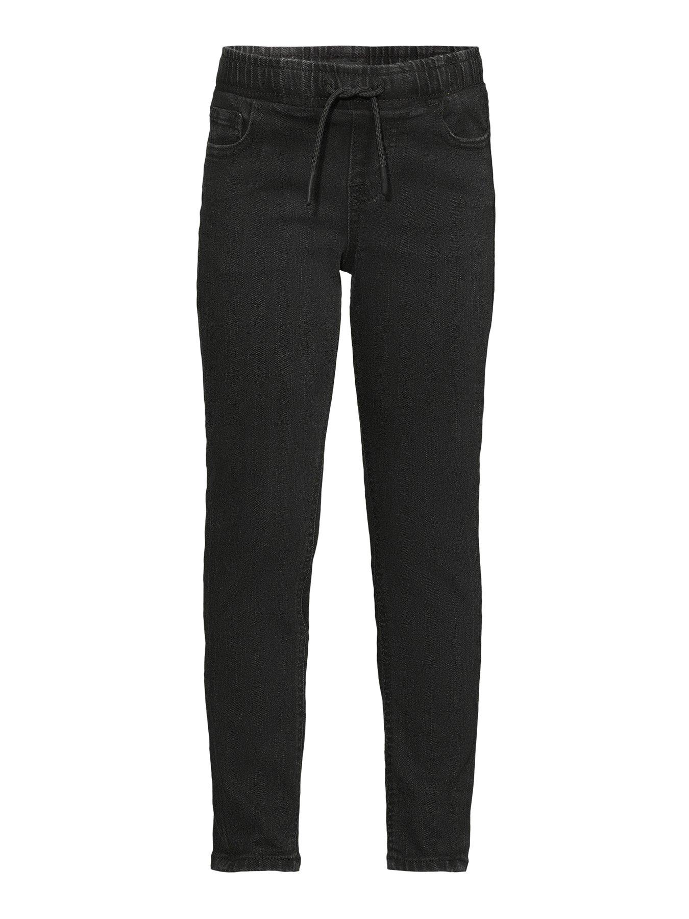 jack-jones-mini-younger-boys-glenn-996-elasticated-waist-jeans-black