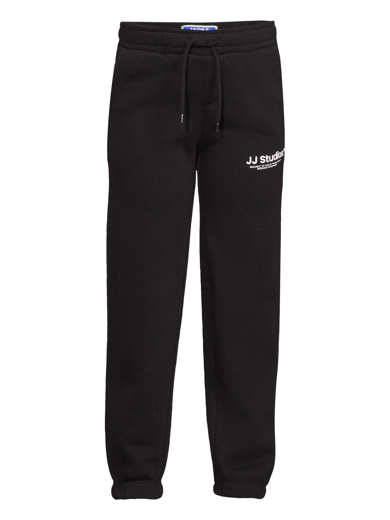 Jack & Jones Mini Younger Boys Kane Soho Sweat Pants - Black