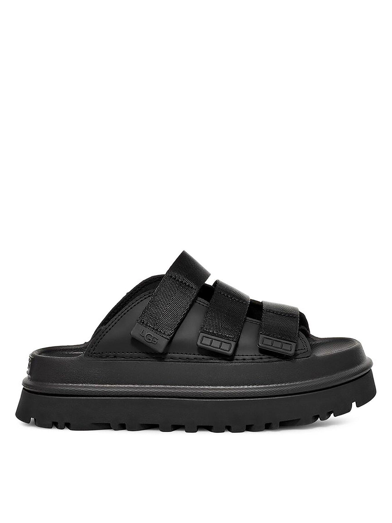 undefined W Goldenglow Slide - Black
