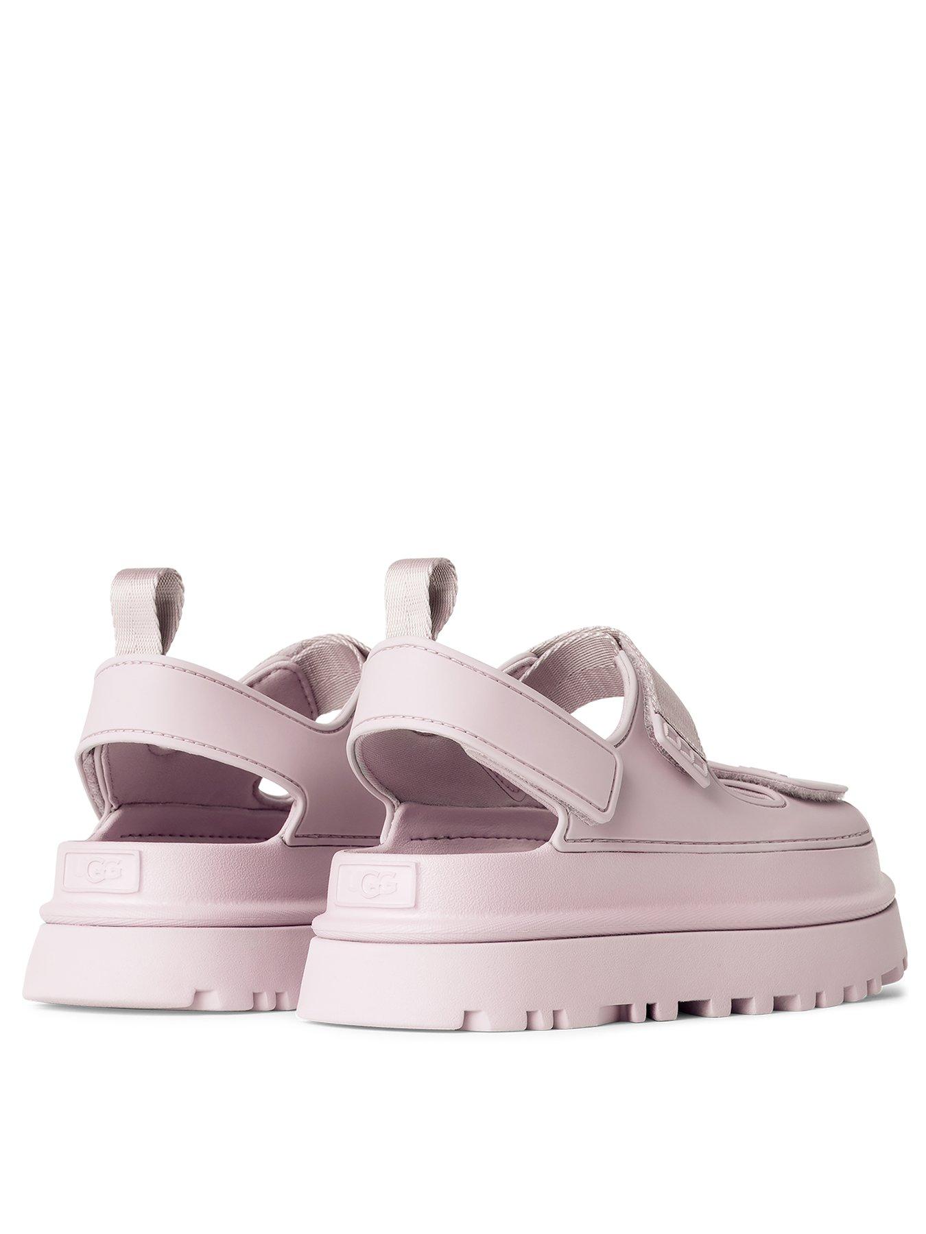 国内配送 UGG W GOLDENGLOW BAY FOG UGG GoldenGlow Women's Synthetic Upper Sandal | Simons Shoes