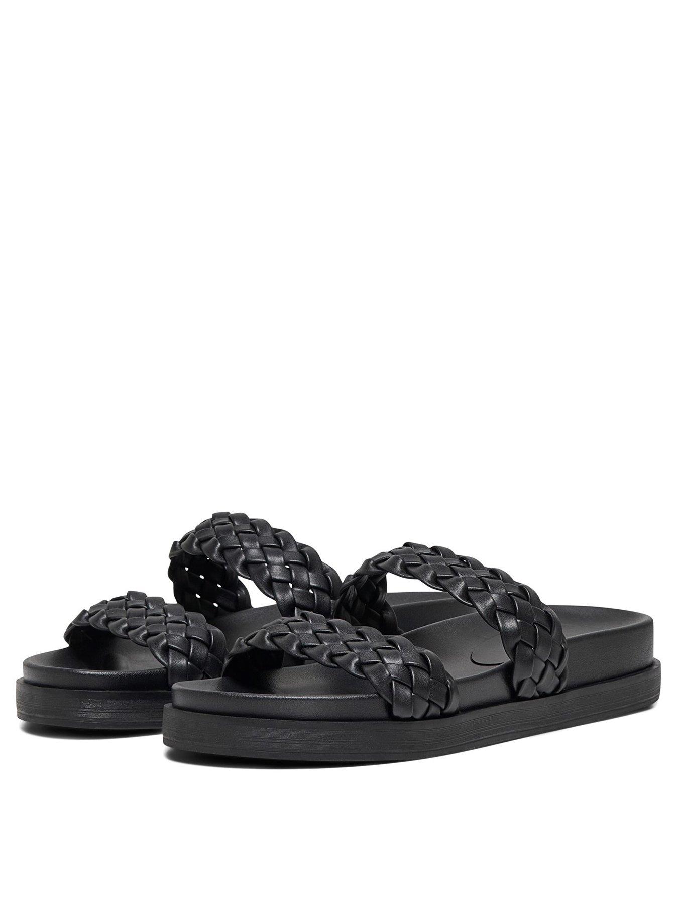 Image 2 of 5 of Only Minnie Double Strap Sandal - Black