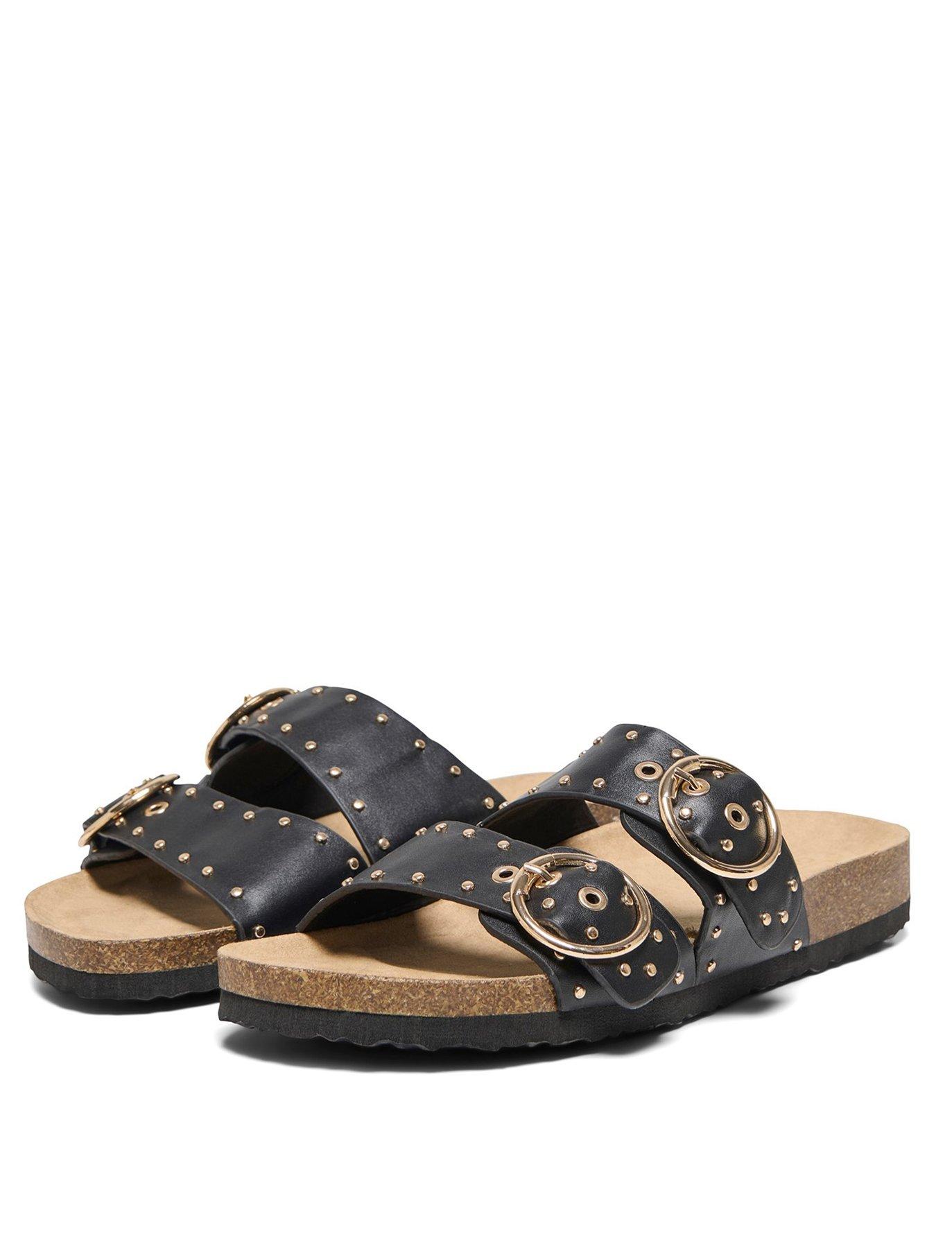 Image 2 of 5 of Only Maxi Buckle Sandal - Black