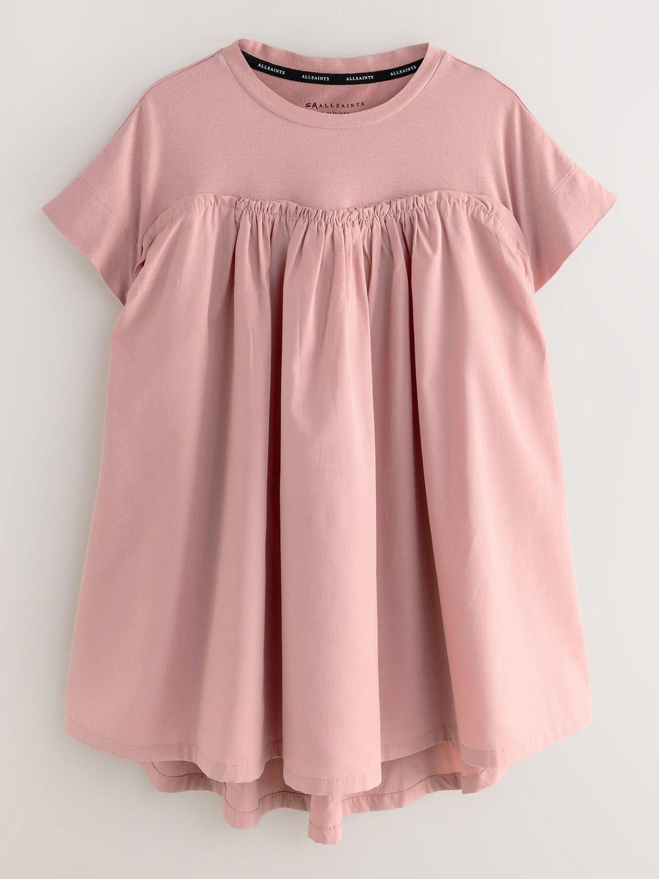 undefined All Saints Smock Dress - Pink