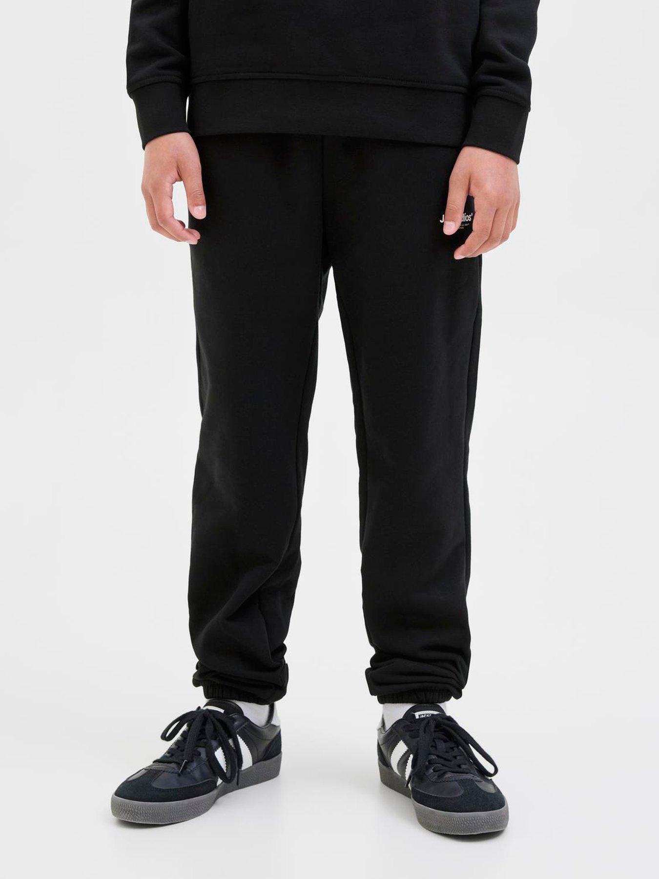 Jack & Jones Junior Boys Kane Soho Sweat Pants - Black