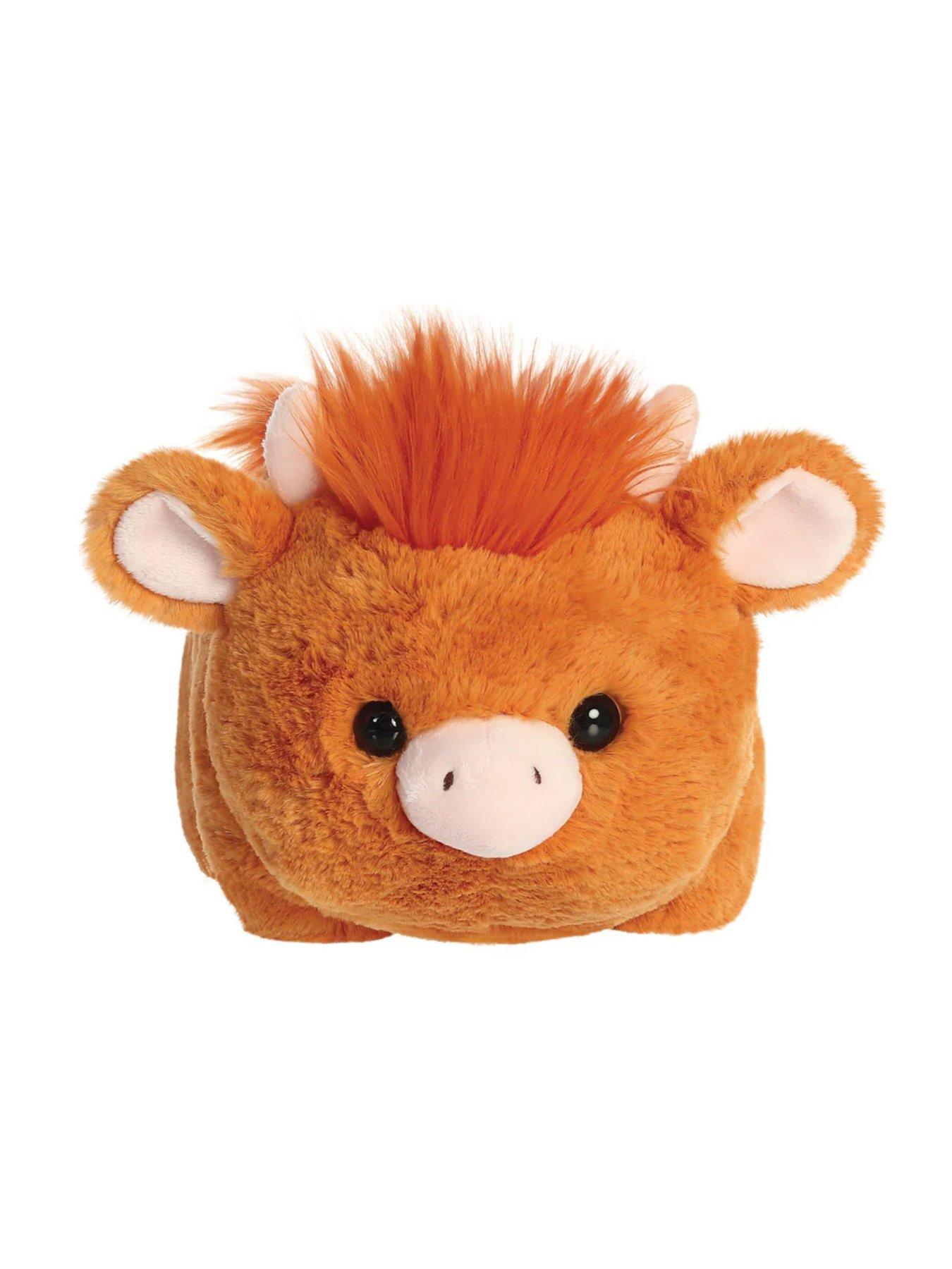 Image 2 of 3 of AURORA Spudsters Hamish Highland Cow 10 Inch Plush