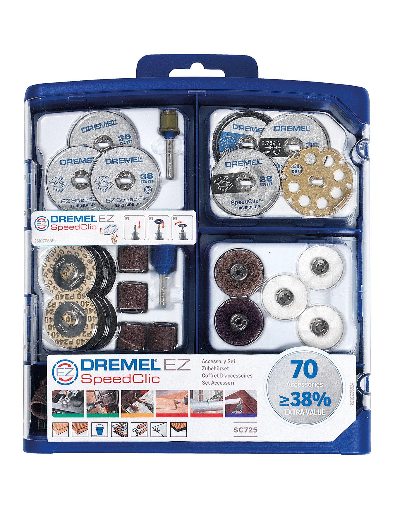 Dremel 70pc SpeedClic Accessory Set (SC725)