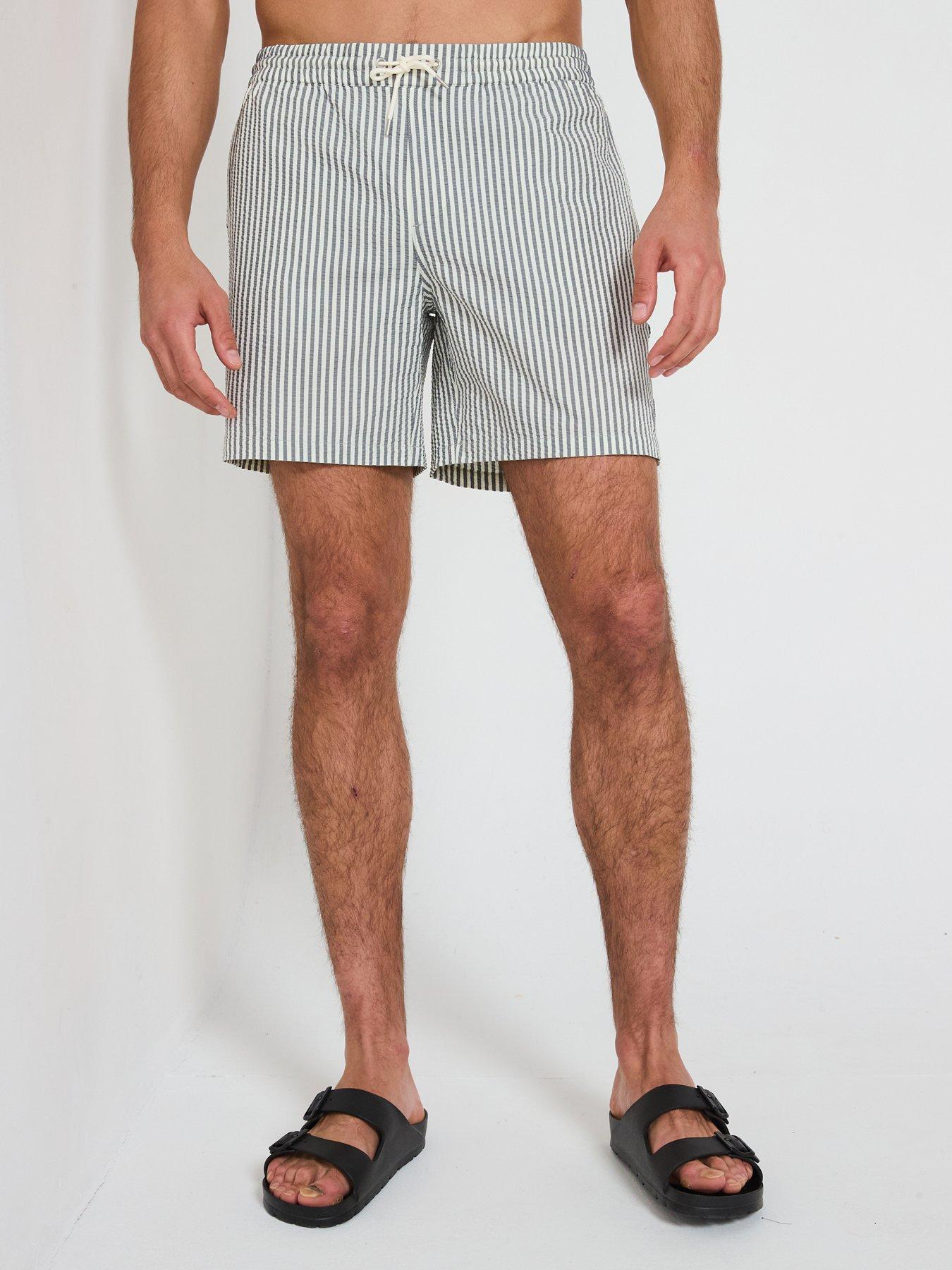 undefined All Saints Warden Swim Shorts - Blue