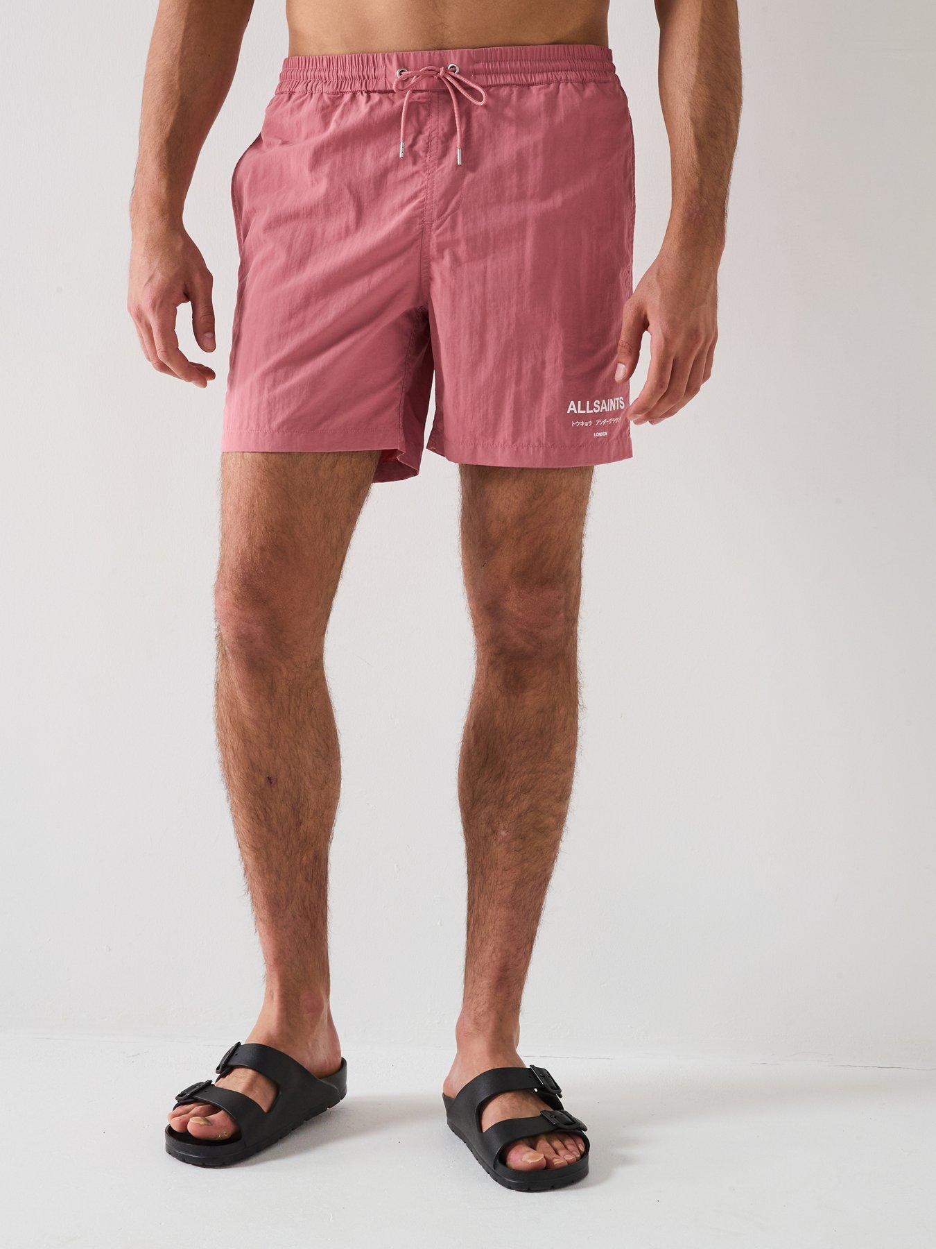undefined All Saints Underground Swim Short-pink