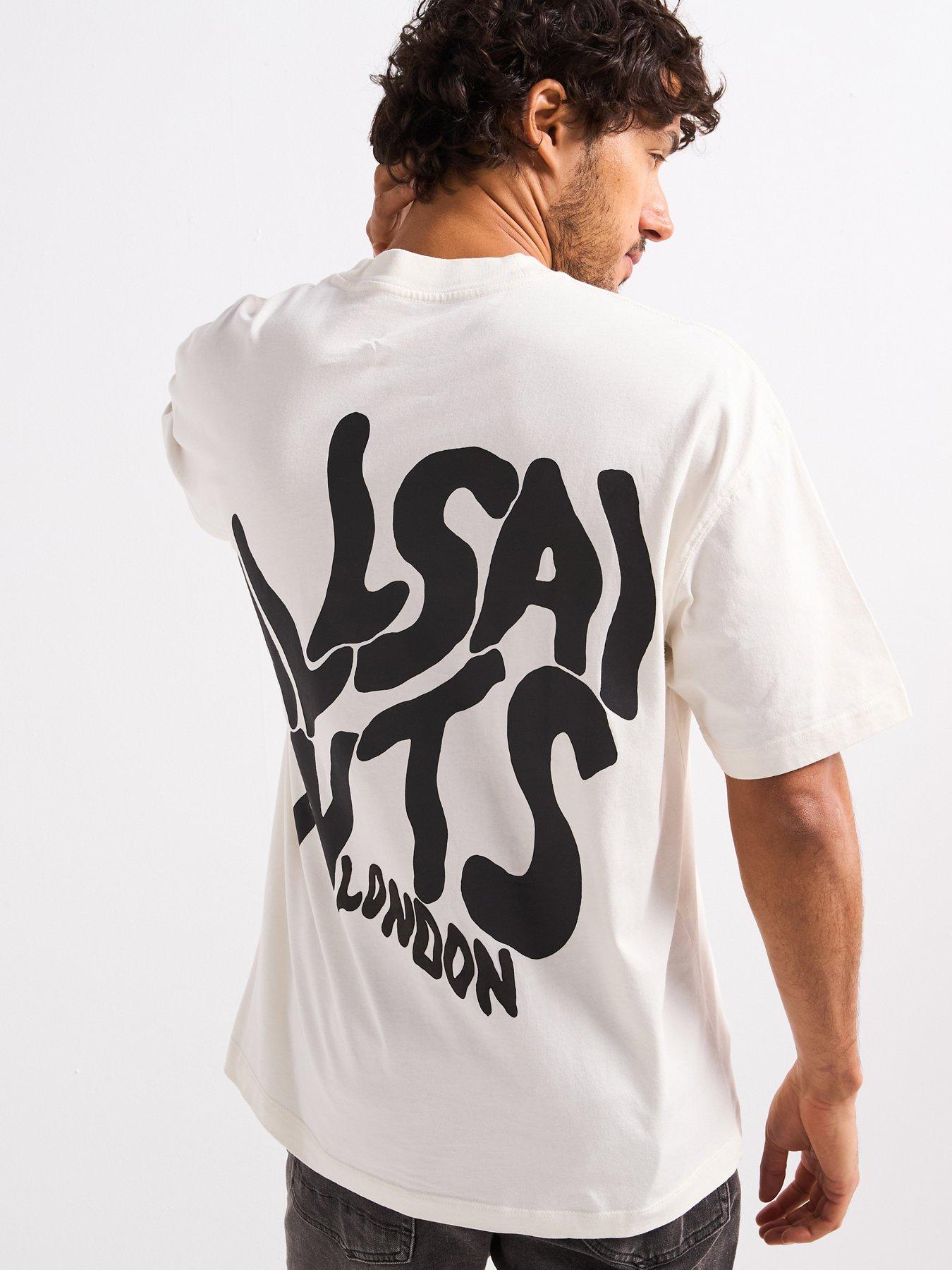 undefined Orlando Short Sleeve Back Print T-shirt-white