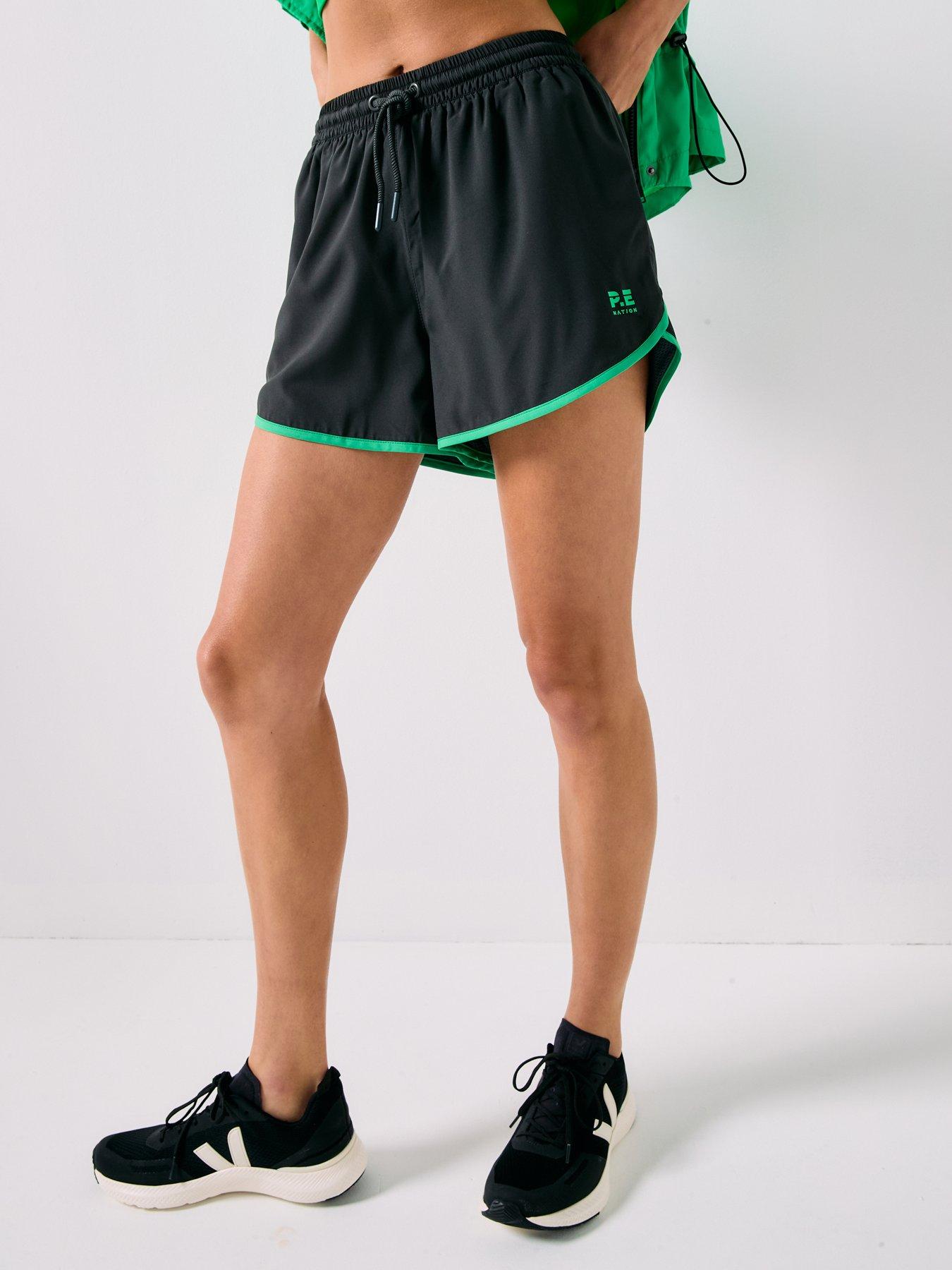 Image 4 of 6 of P.E Nation Academy Short - Caviar/Kelly Green