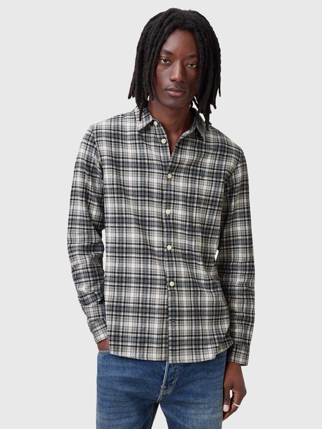undefined Gratton Long Sleeve Shirt- Grey