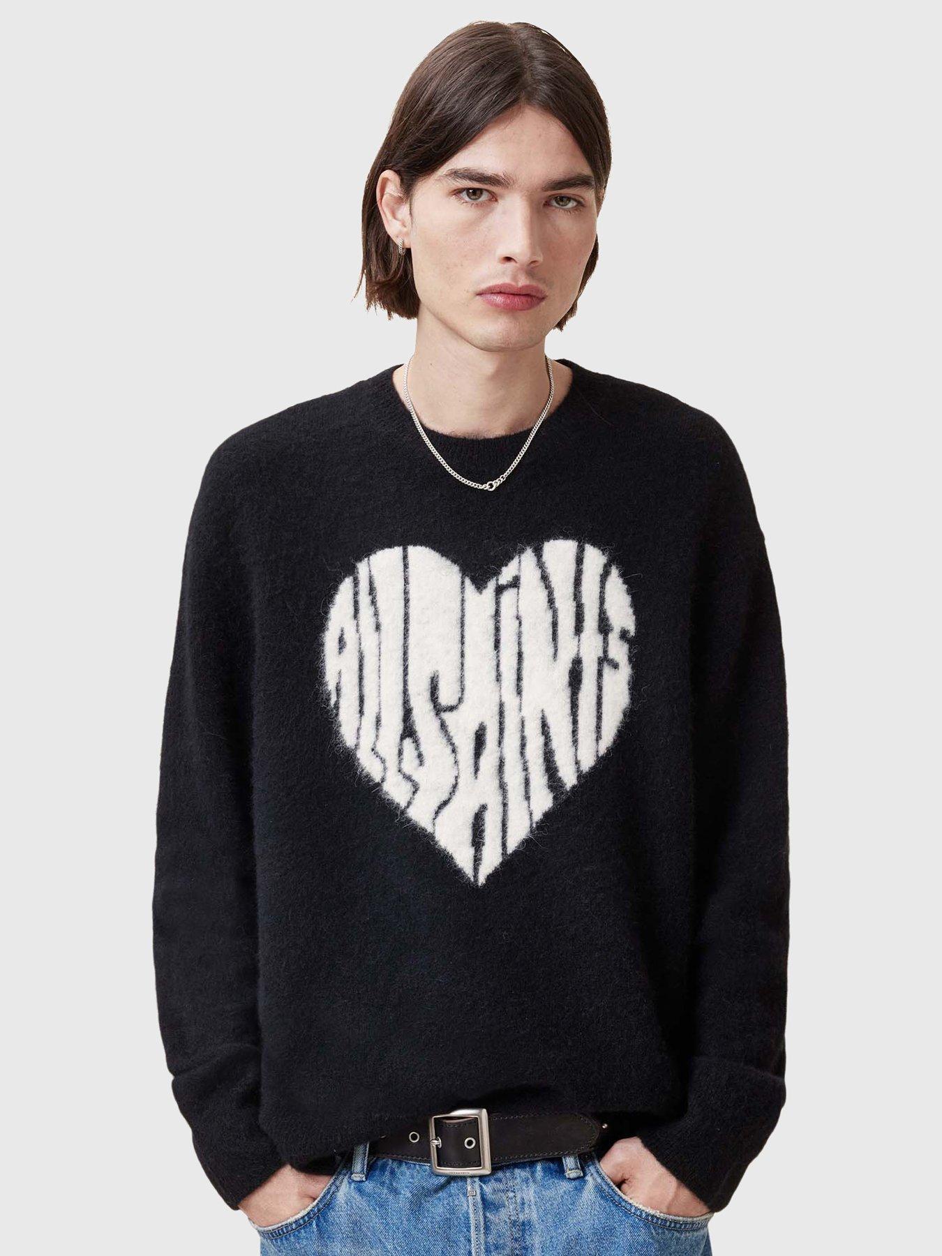 undefined Bubble Saints Crew Neck Sweatshirt - Black