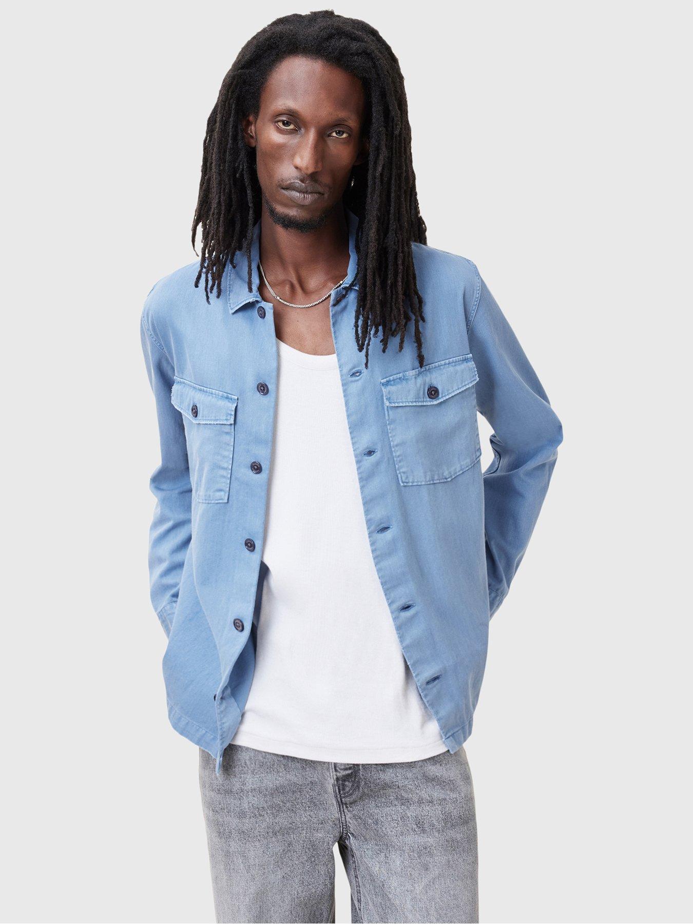 undefined Spotter Long Sleeve Shirt - Blue