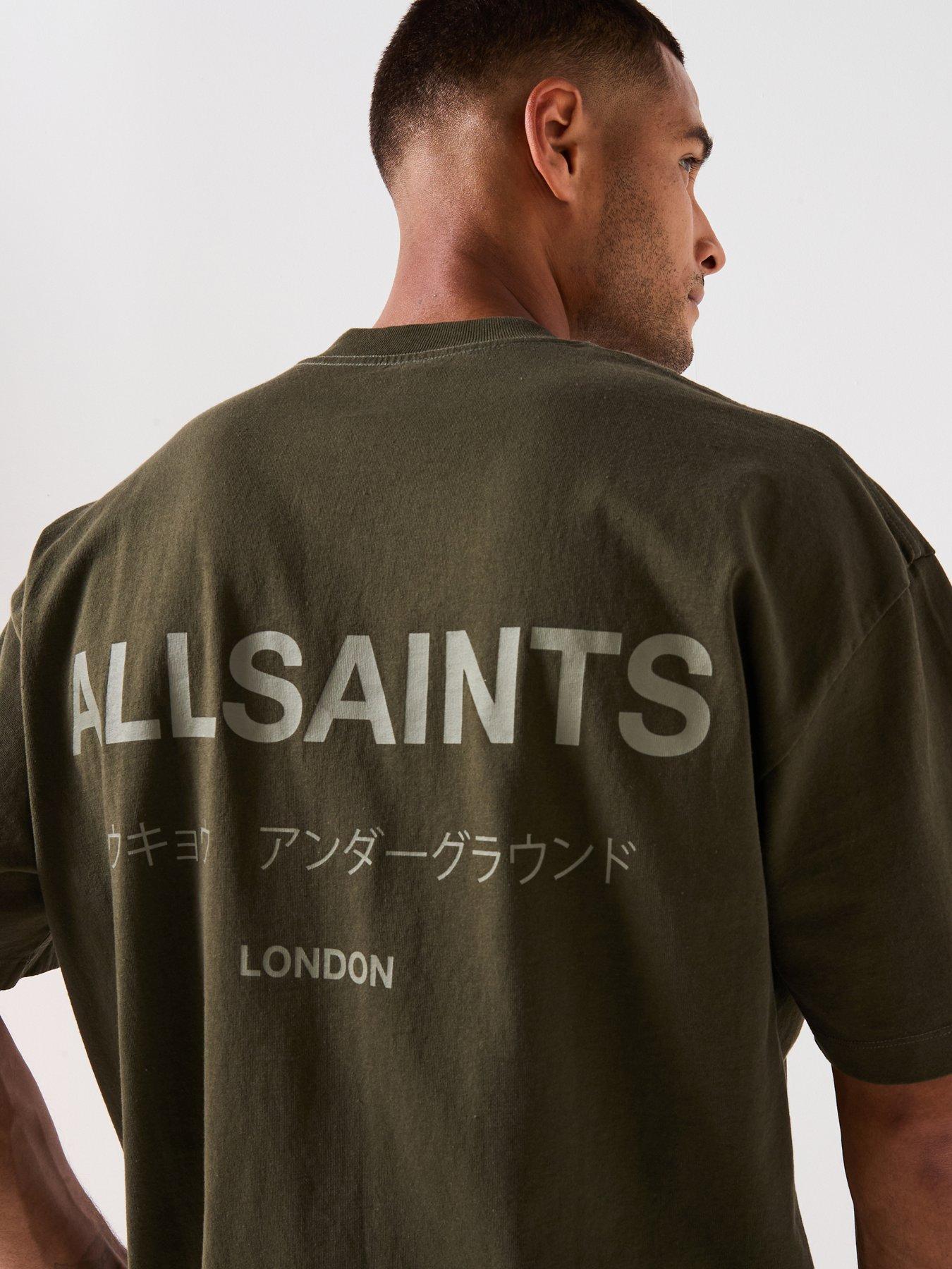 undefined Allsaints Underground Crew T-shirt-green