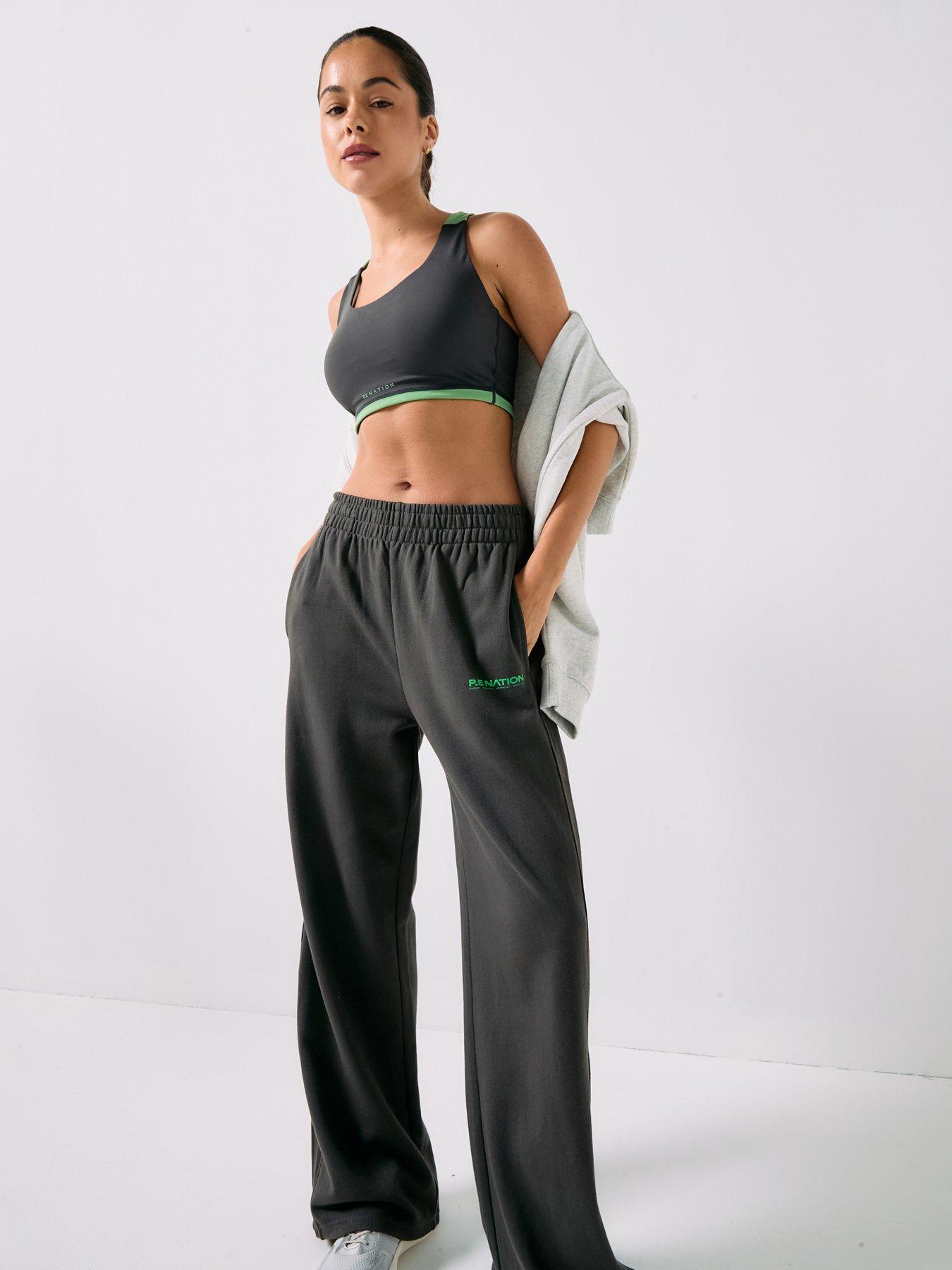 P.E Nation Womens Training Flashback Trackpant - Grey