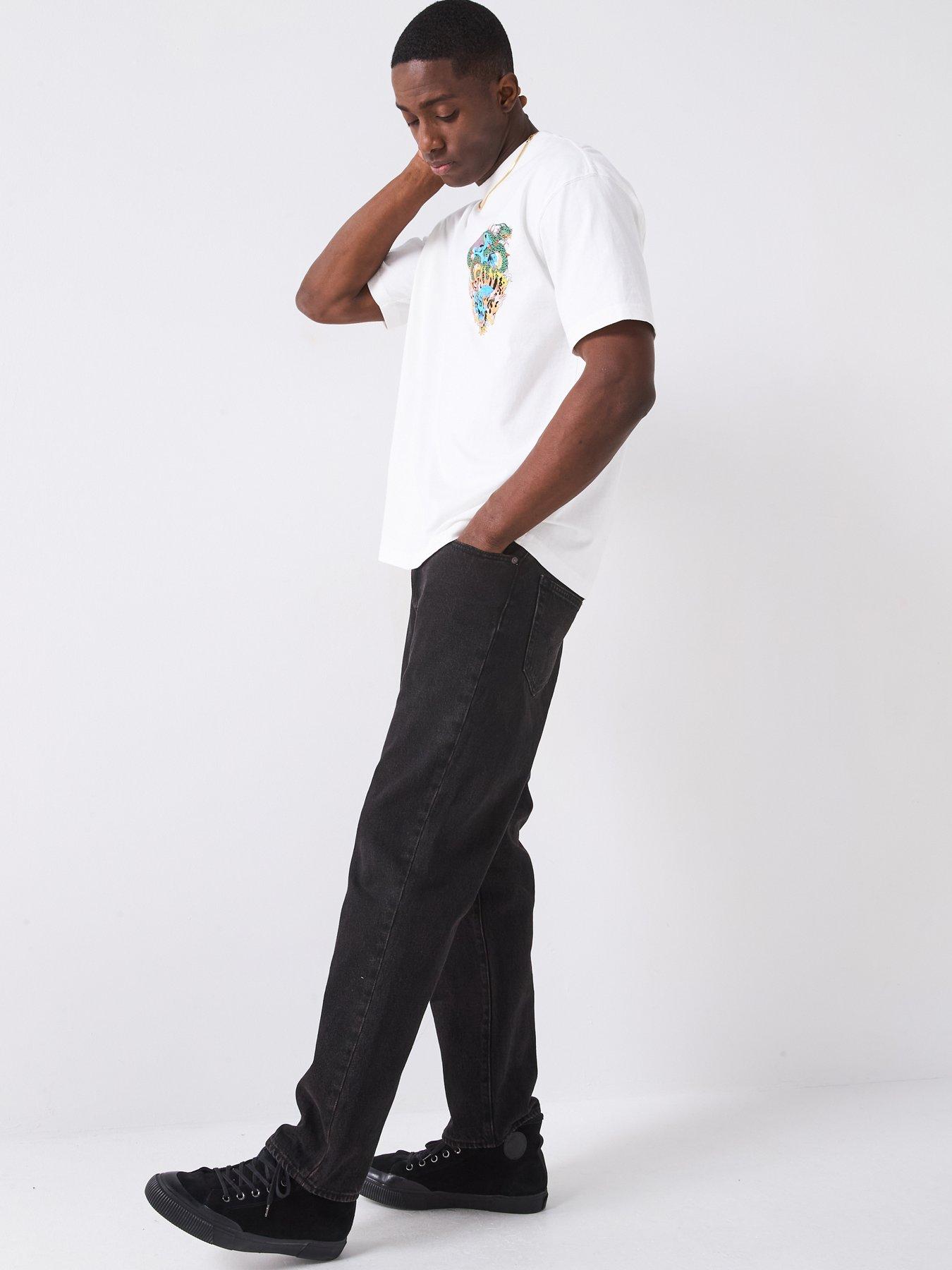 Image 5 of 5 of AllSaints All Saints Writher Short Sleeve Crew Neck T-Shirts- White