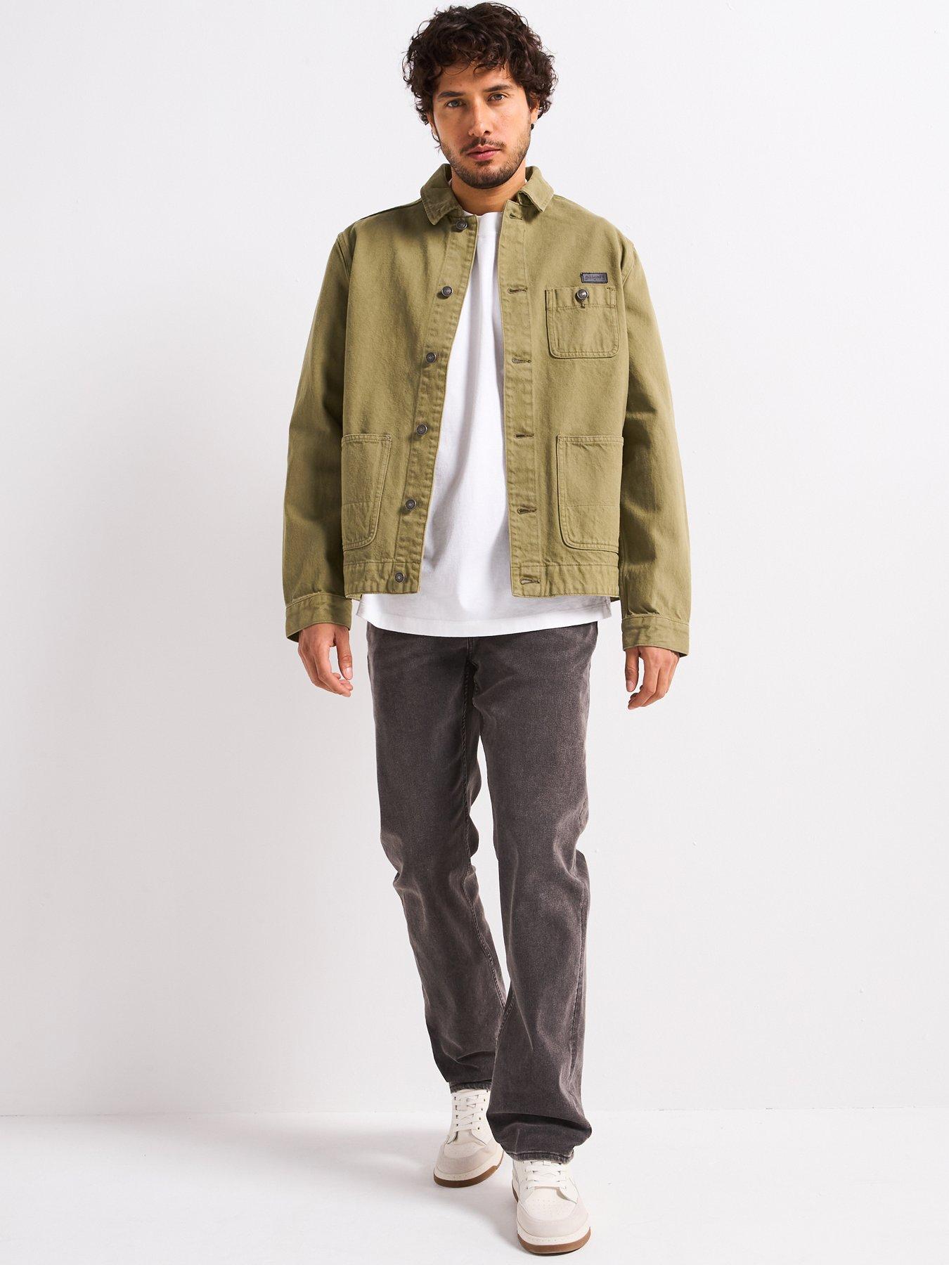 Image 3 of 6 of AllSaints All Saints Eavis Chore Jacket- Green